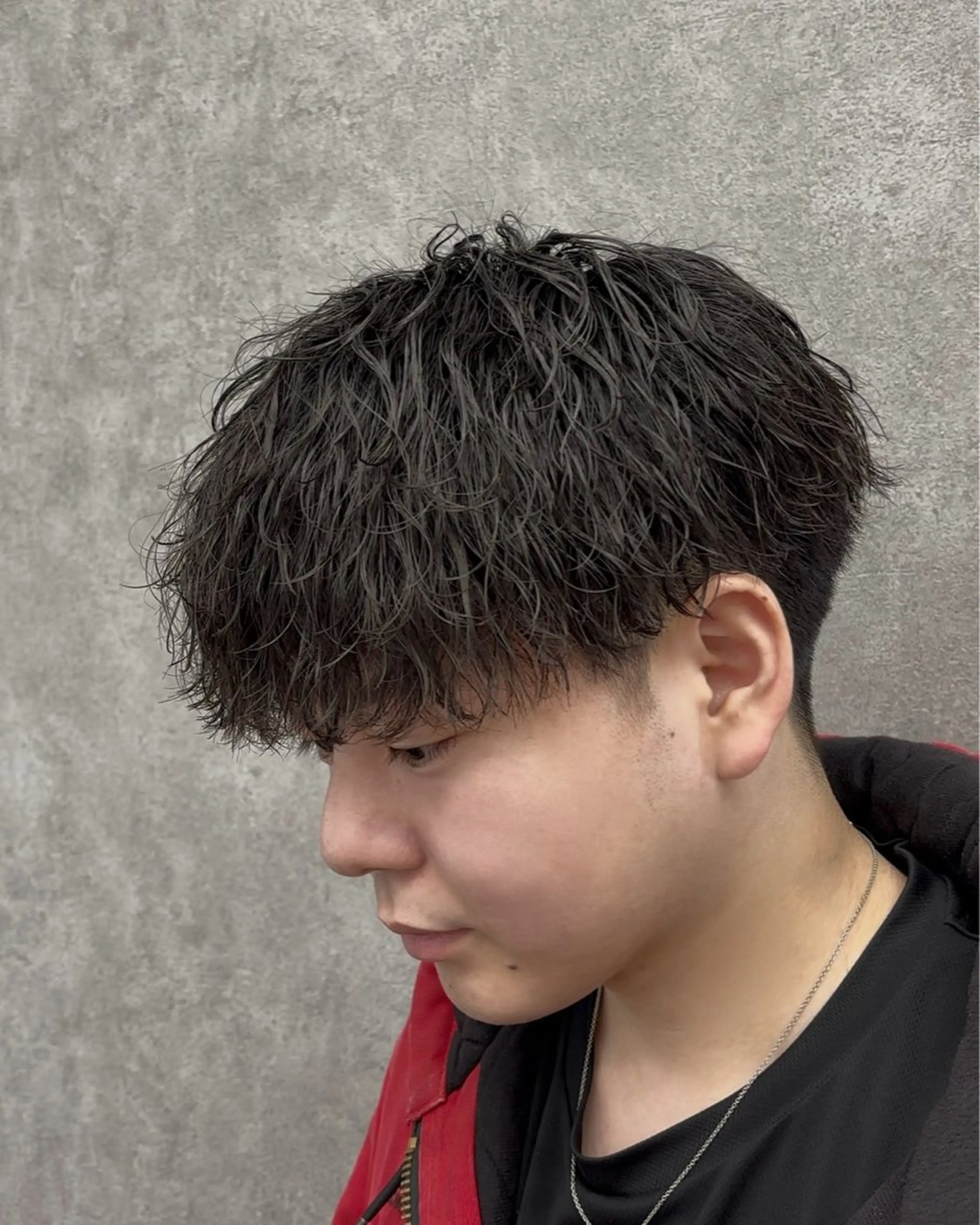 骨格矯正カット　メンズの写真