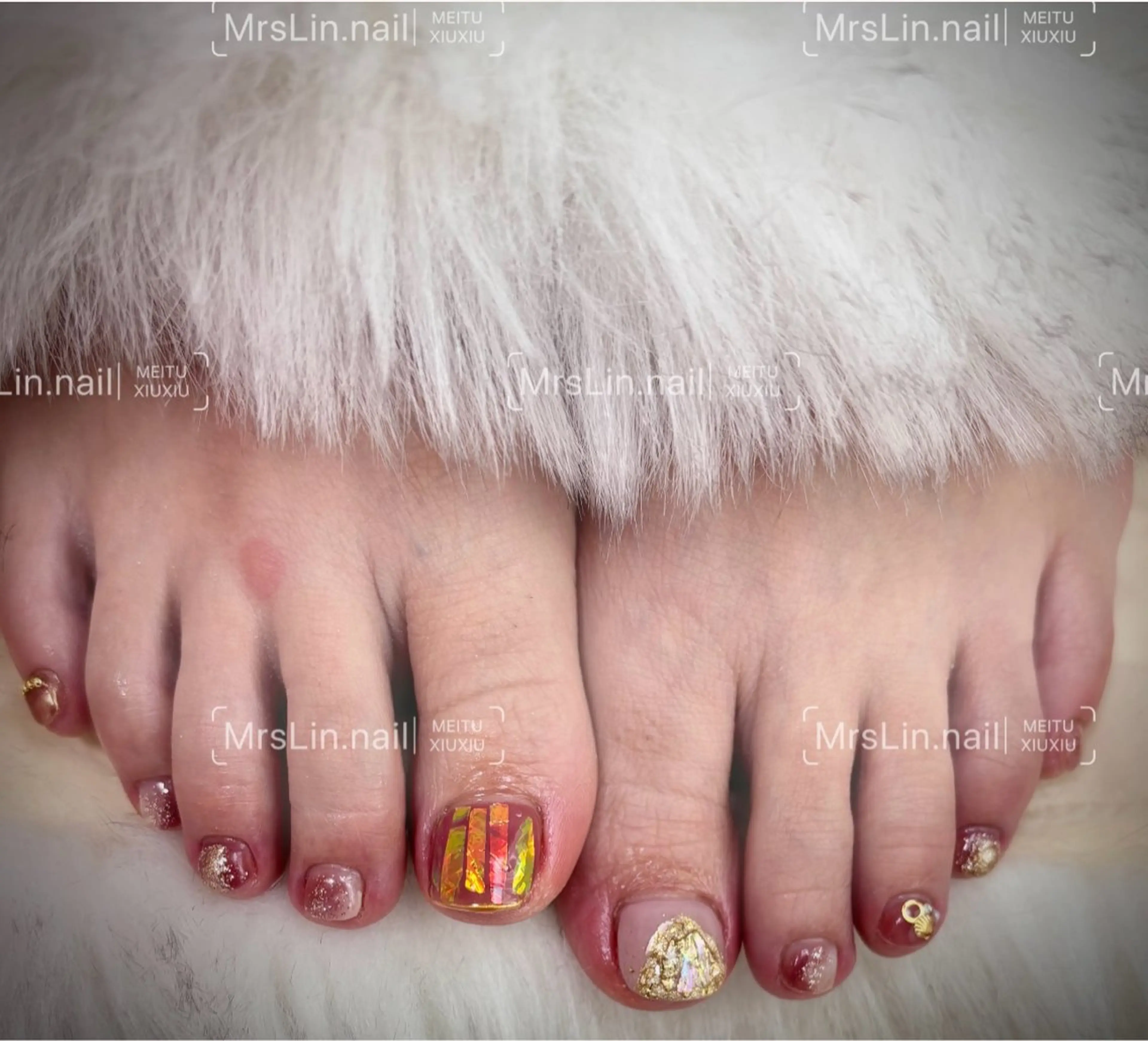 ネイル フットネイル Mrs Lin.nailのネイルデザイン