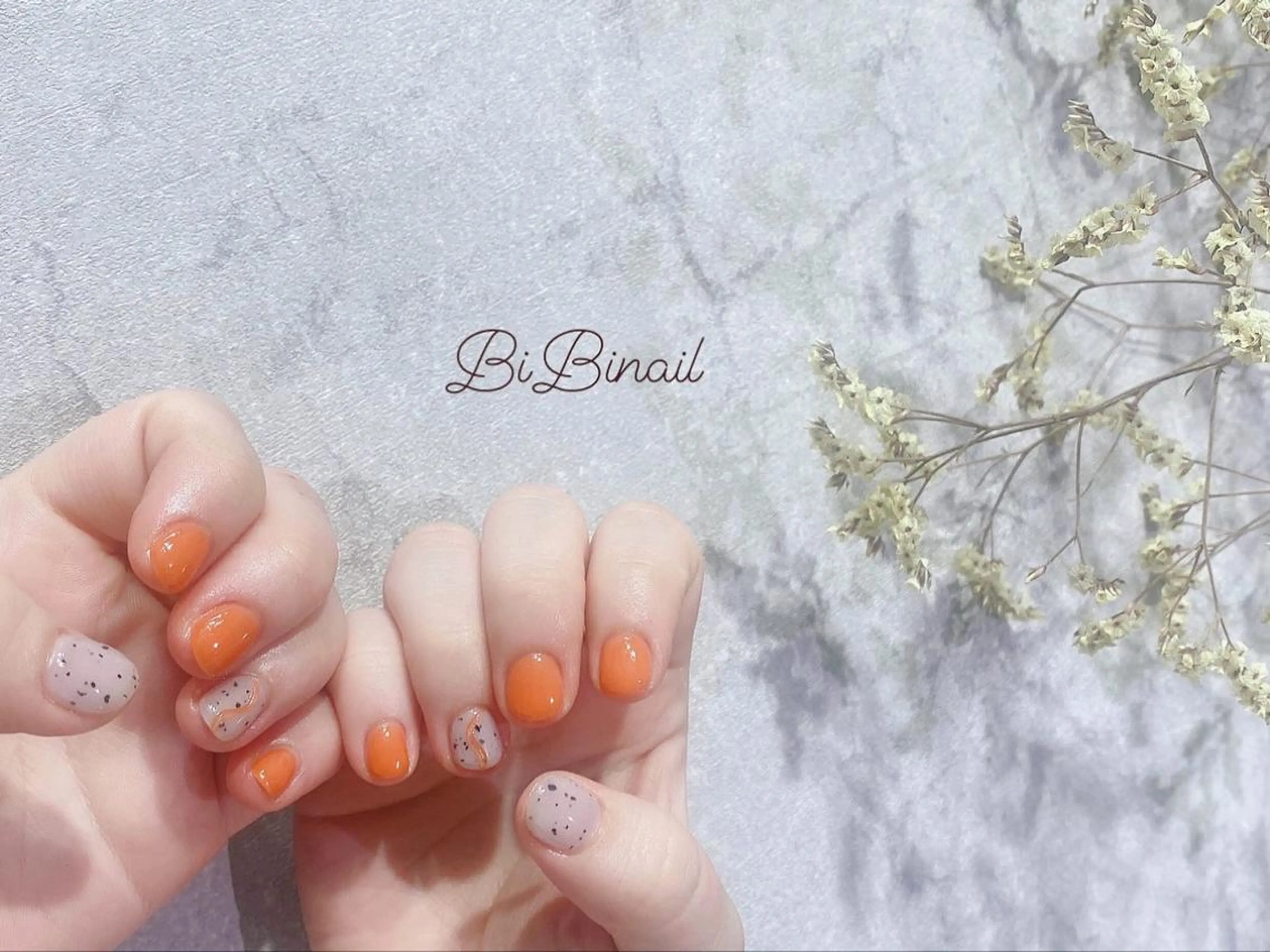 ネイル ハンドネイル purple hair design所属・Sumi Tomoのネイルデザイン