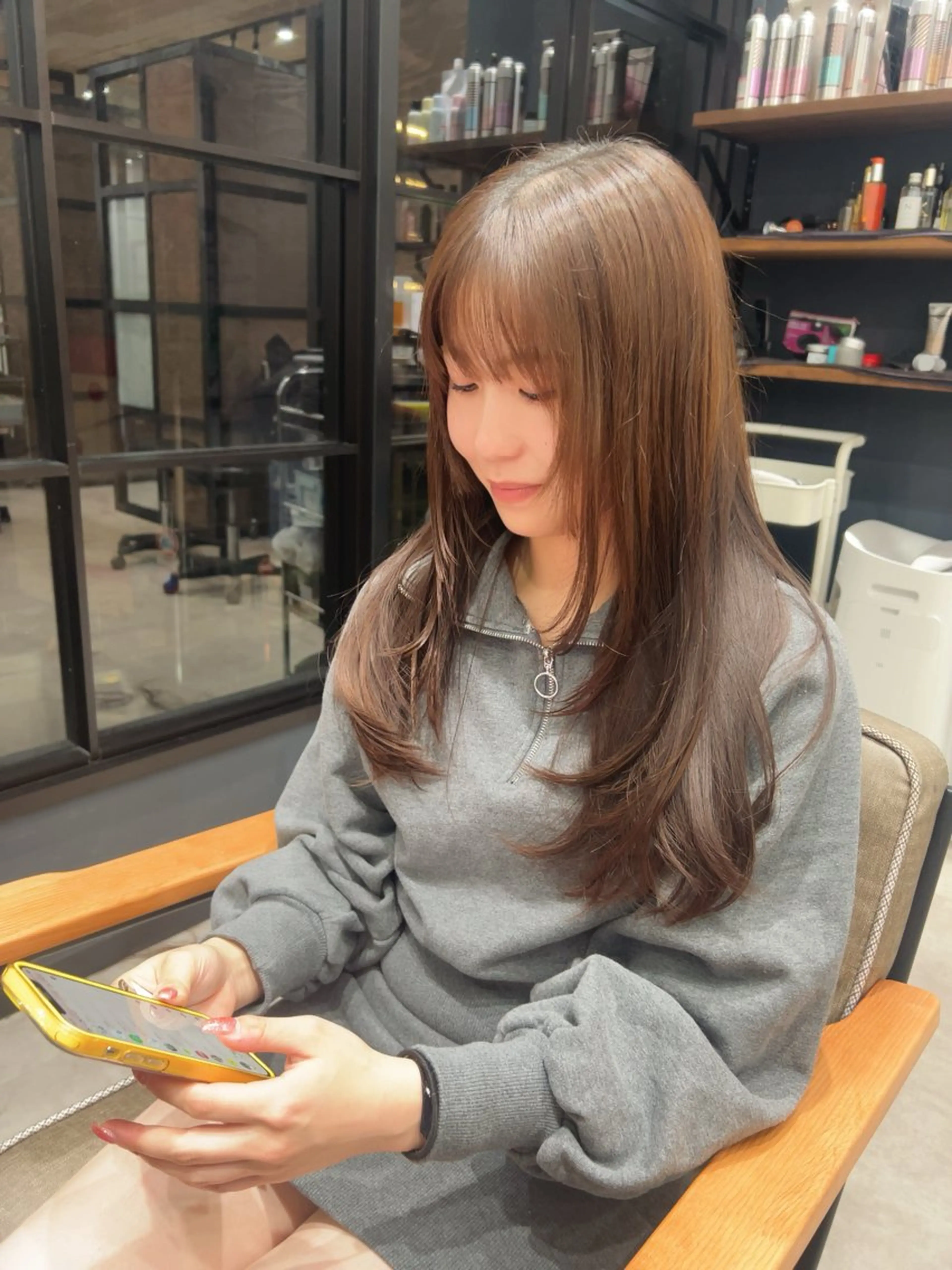 ロング ハイレイヤー レイヤーカット レイヤー/韓国/ ハッシュ/高田翼のヘアスタイル