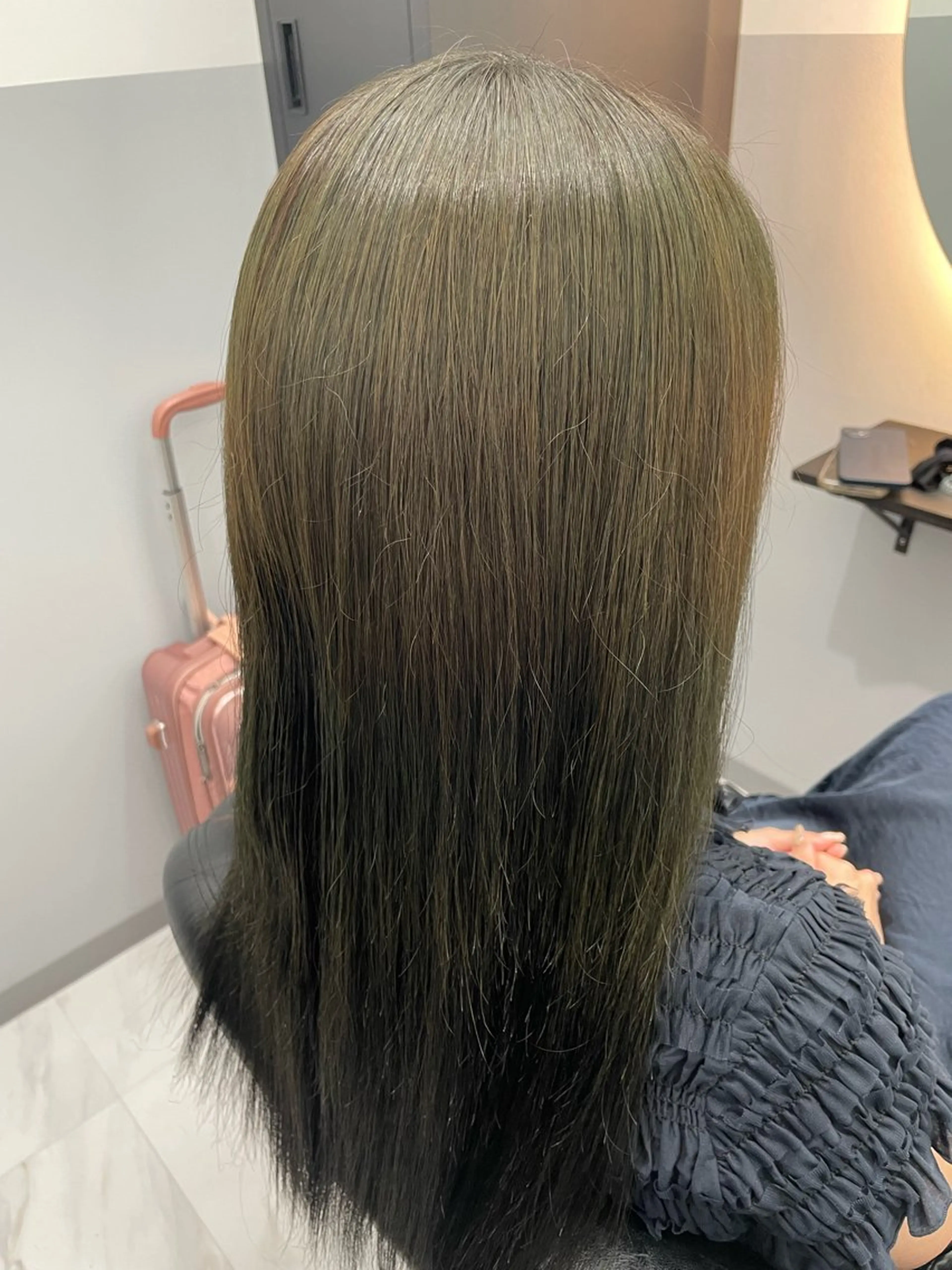 ロング ヘアカラー トリートメント 🦋saki🦋 髪質改善🦋のヘアスタイル