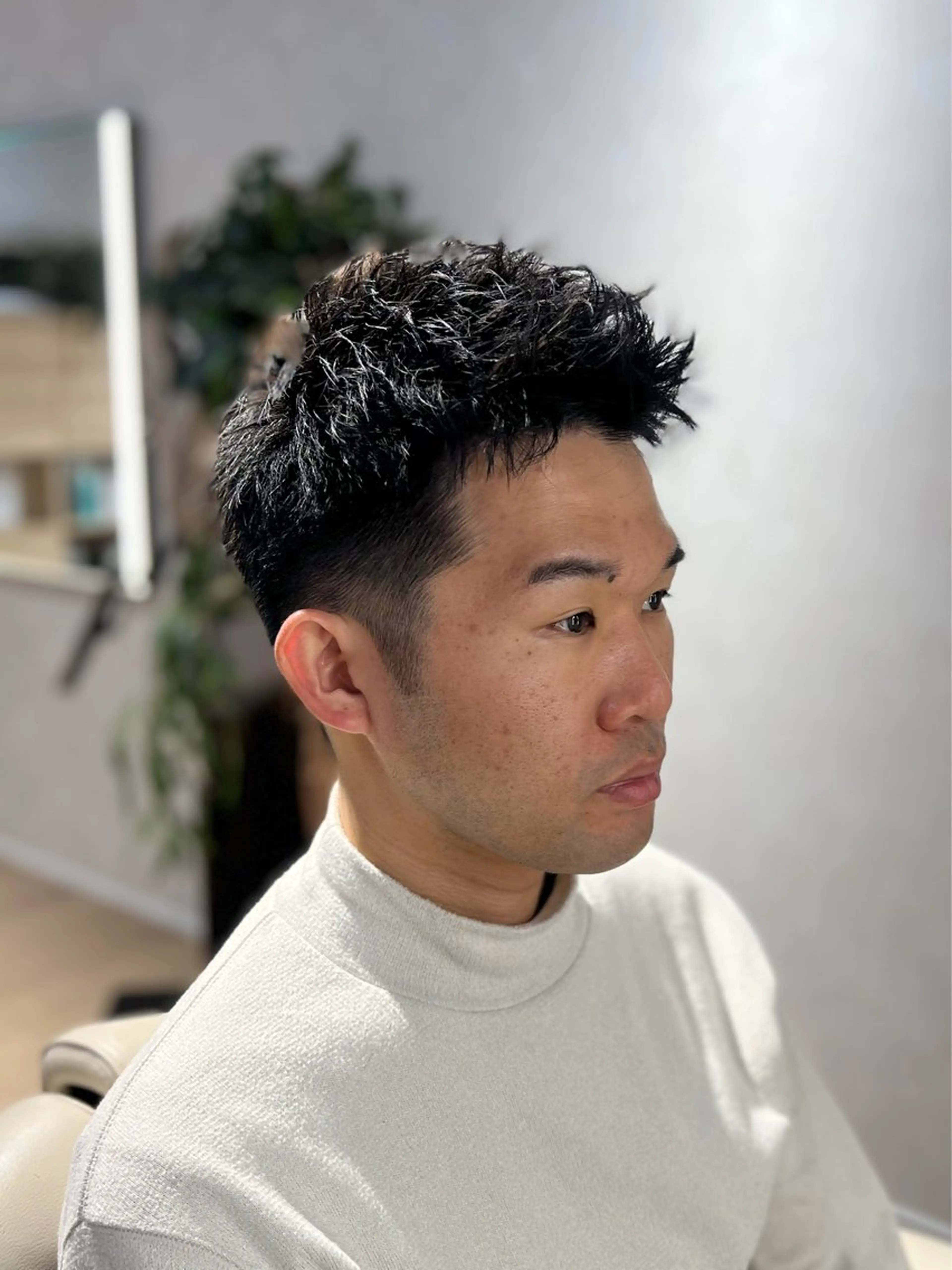 ショート メンズ カット unopulir Vamos店所属・梅田茶屋町メンズ 専門美容師 山元一平のヘアスタイル