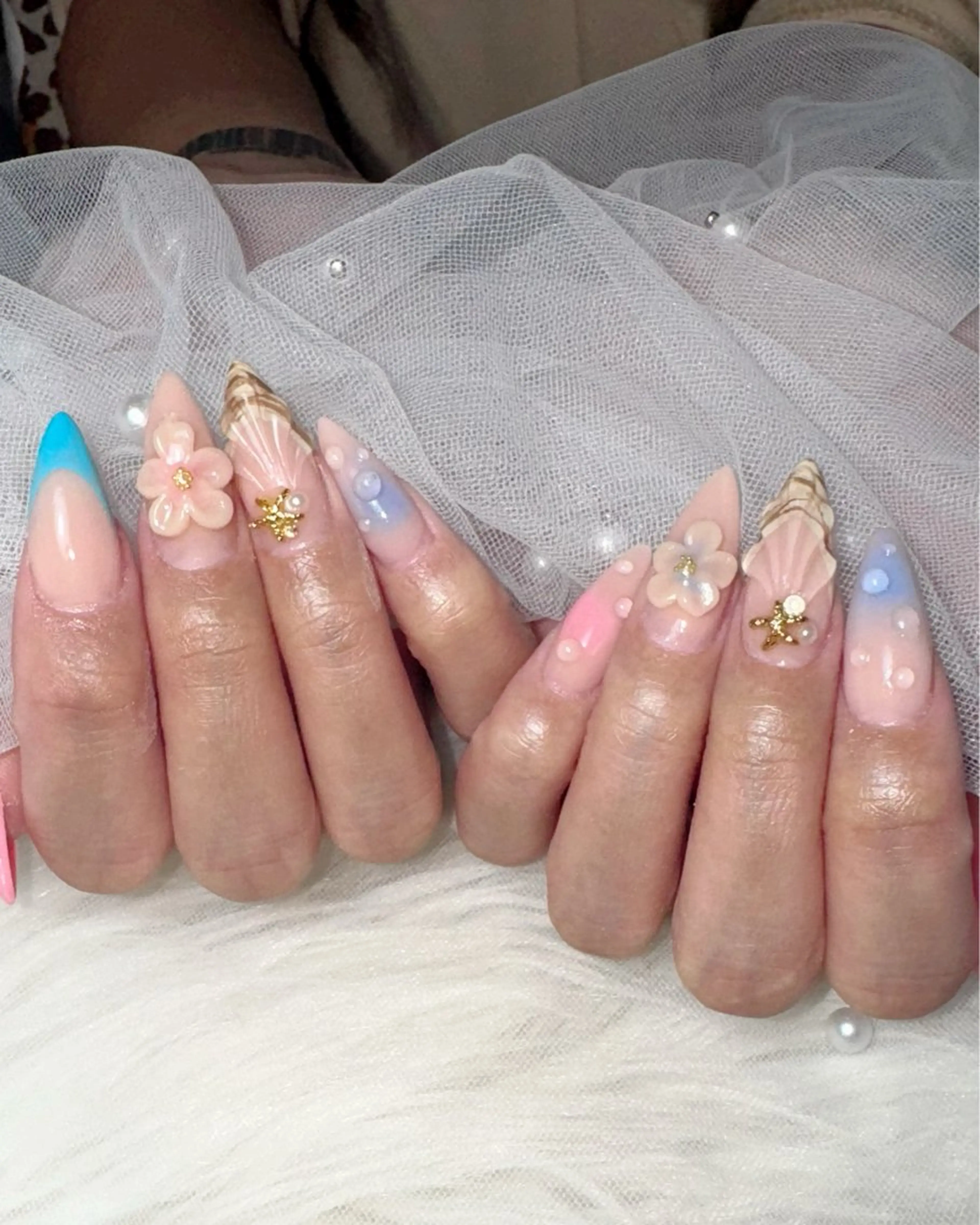 ネイル ハンドネイル ネイルサロンfeel茂原店所属・Feel ‪‪☺︎‬Yuriaのネイルデザイン