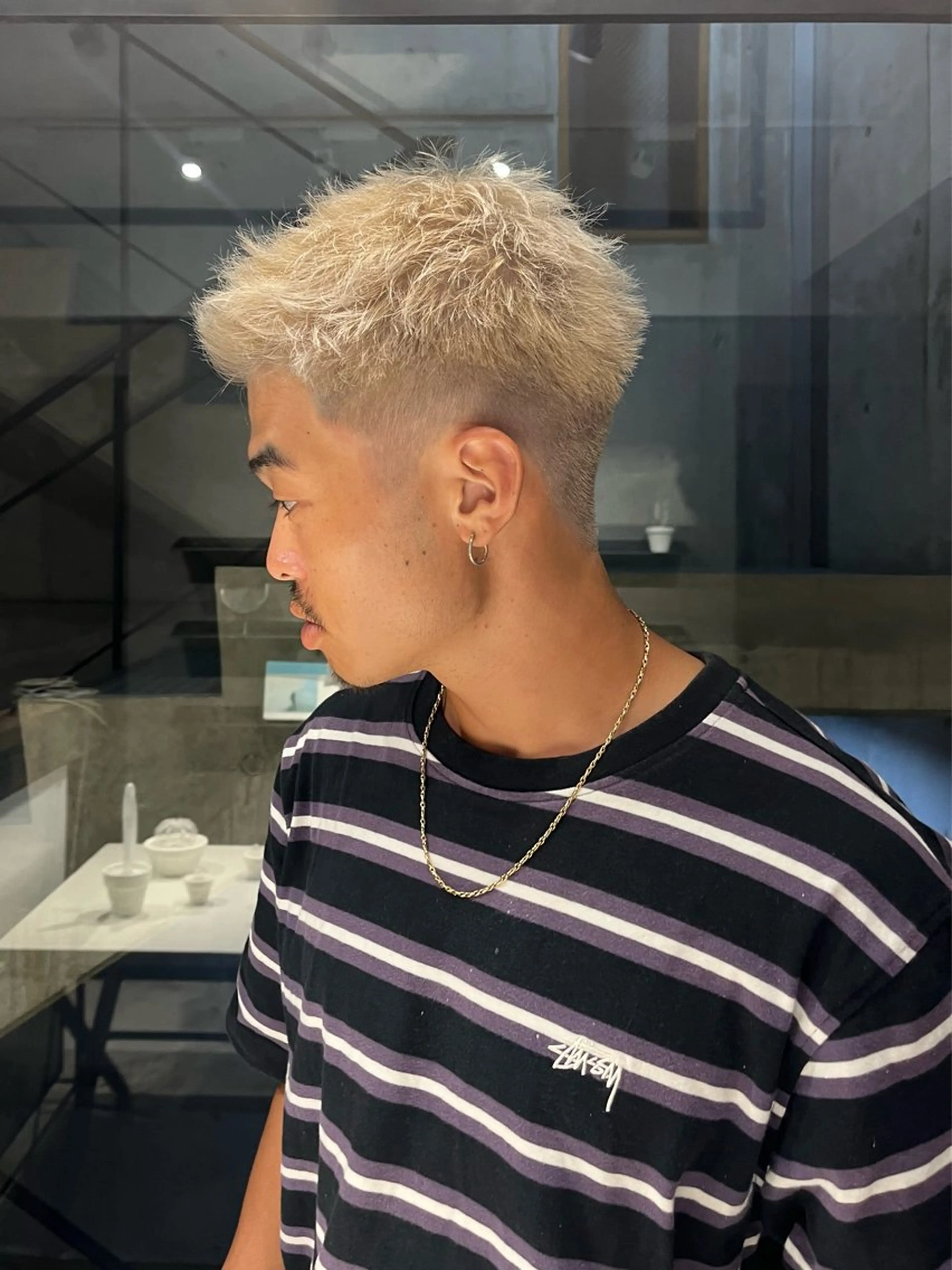 ショート メンズ NERO 眞下秋歩のヘアスタイル