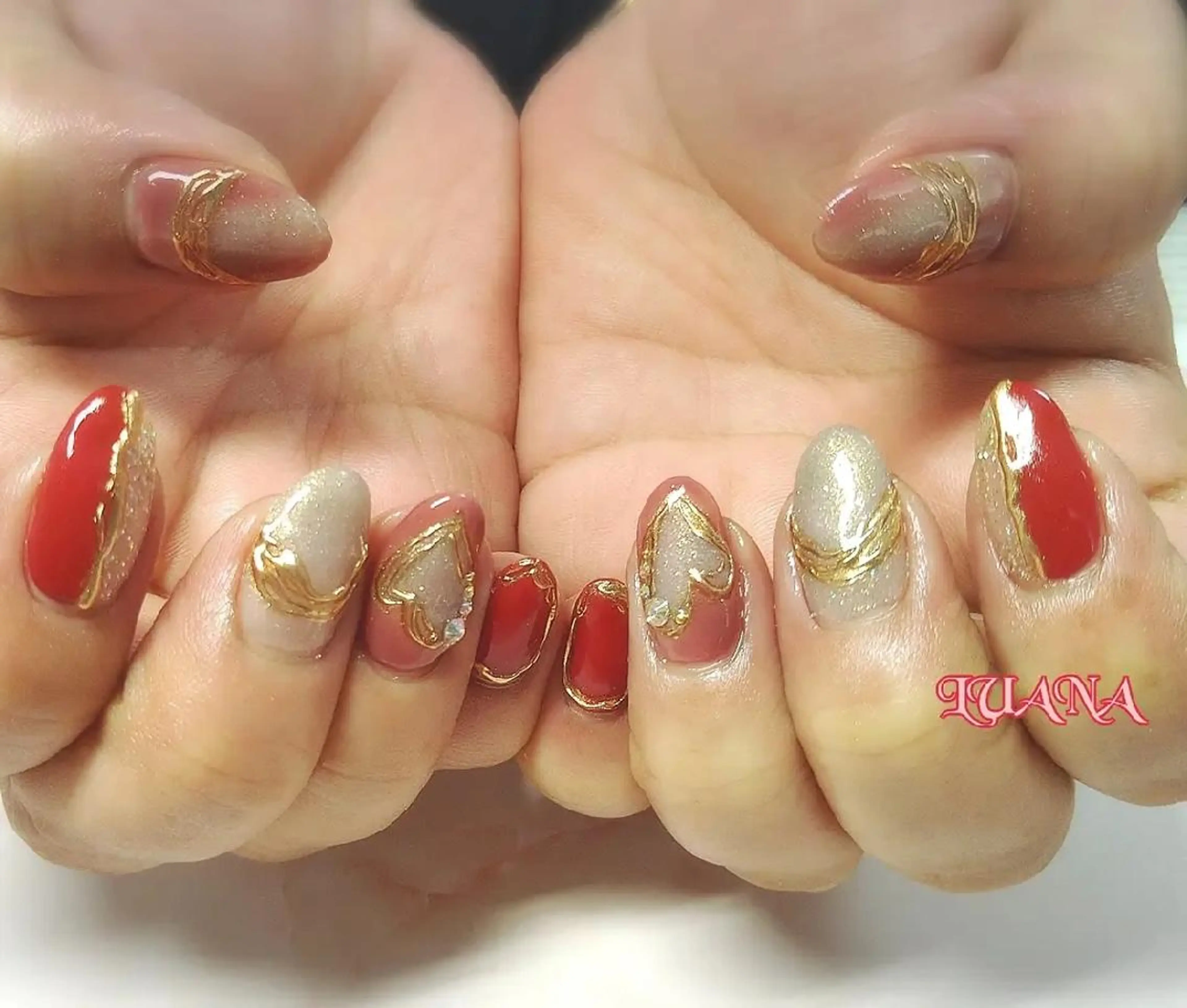 ネイル ハンドネイル LUANA  TAKAHASHIのネイルデザイン