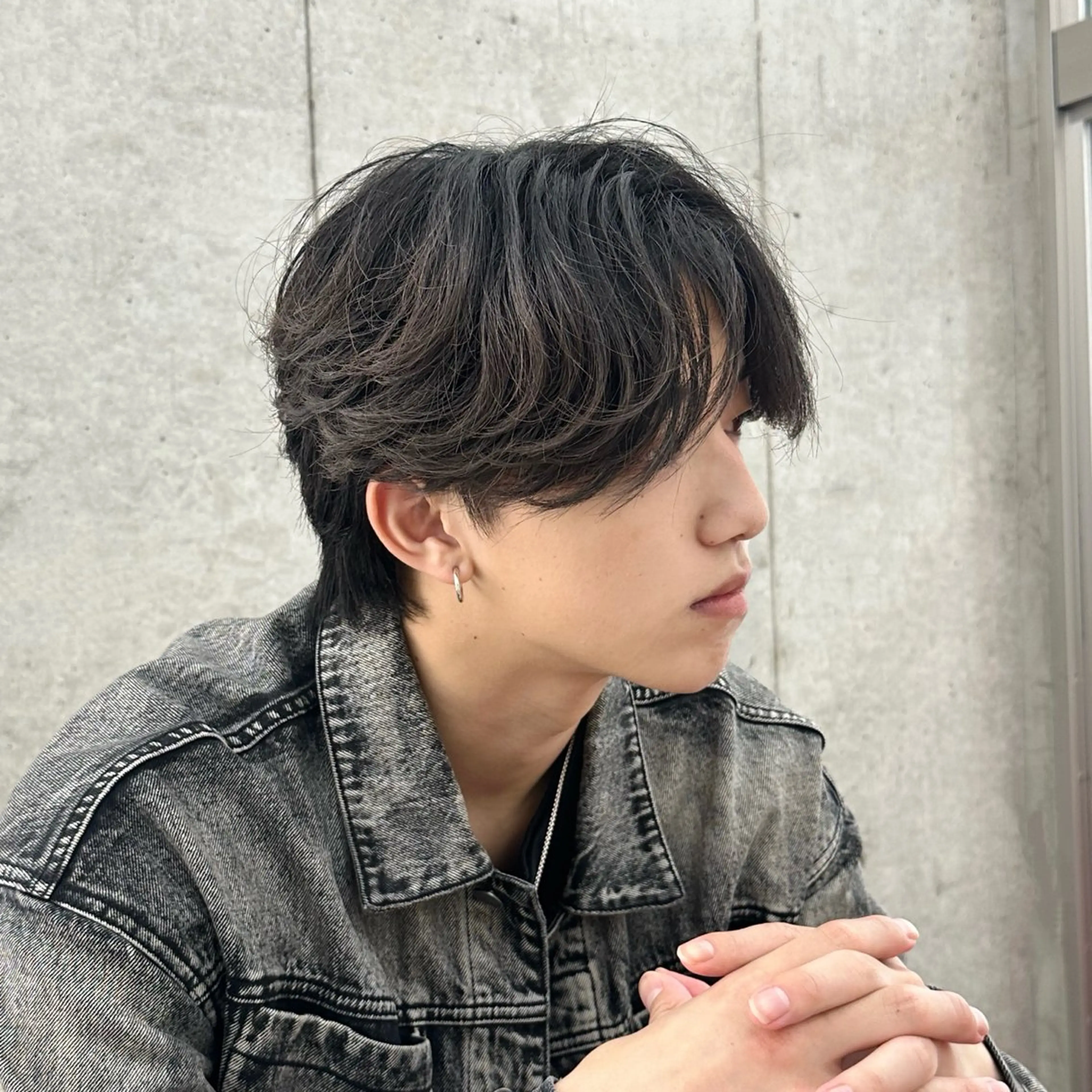 メンズ カット パーマ トリートメント 池袋/韓国メンズヘア ❤️💙軸丸みうのヘアスタイル