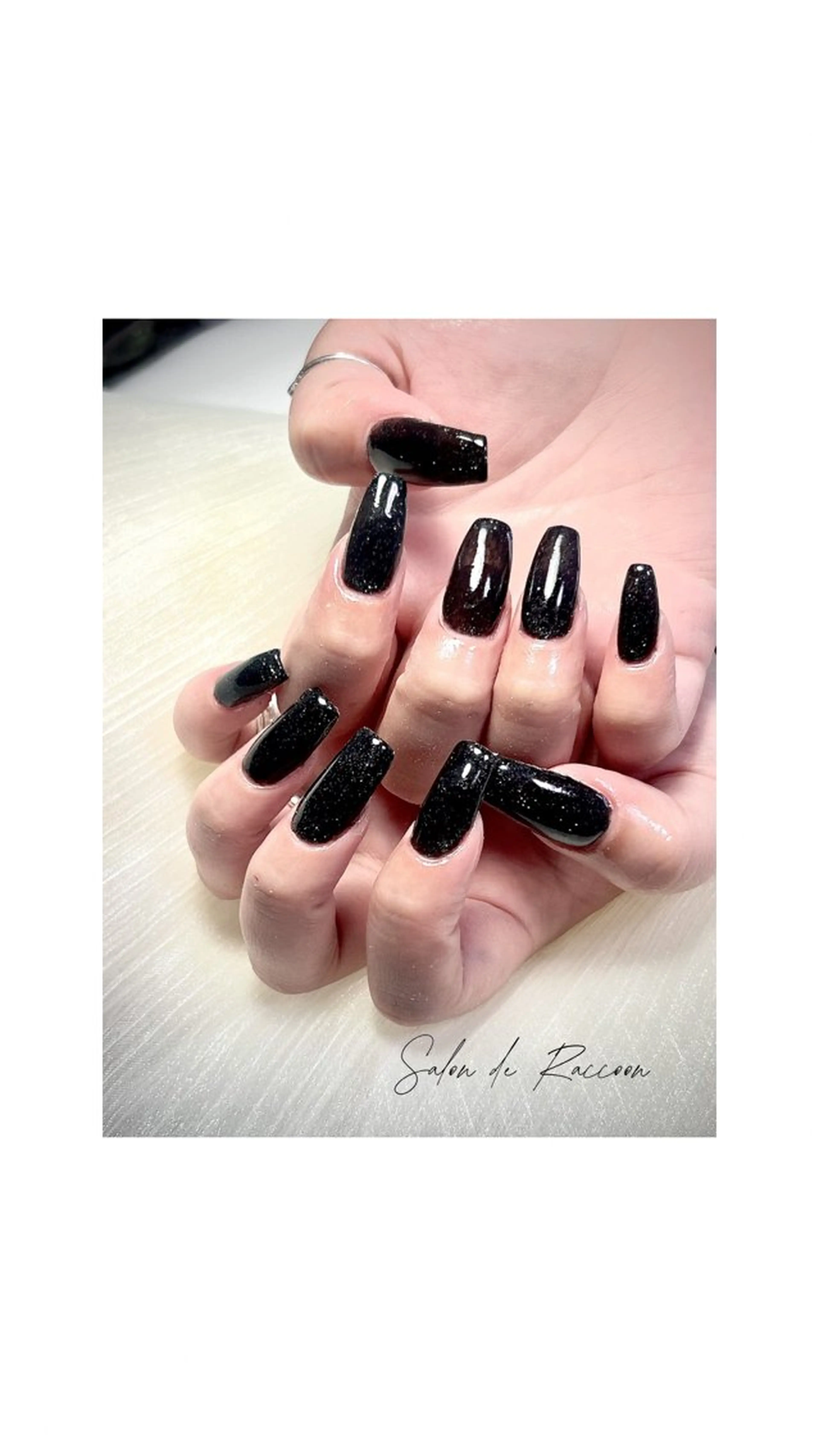 ネイル 長さ出し フラッシュネイル ラメ(グリッター) ワンカラーネイル シンプルネイル ハンドネイル ネイリスト みゆきのネイルデザイン