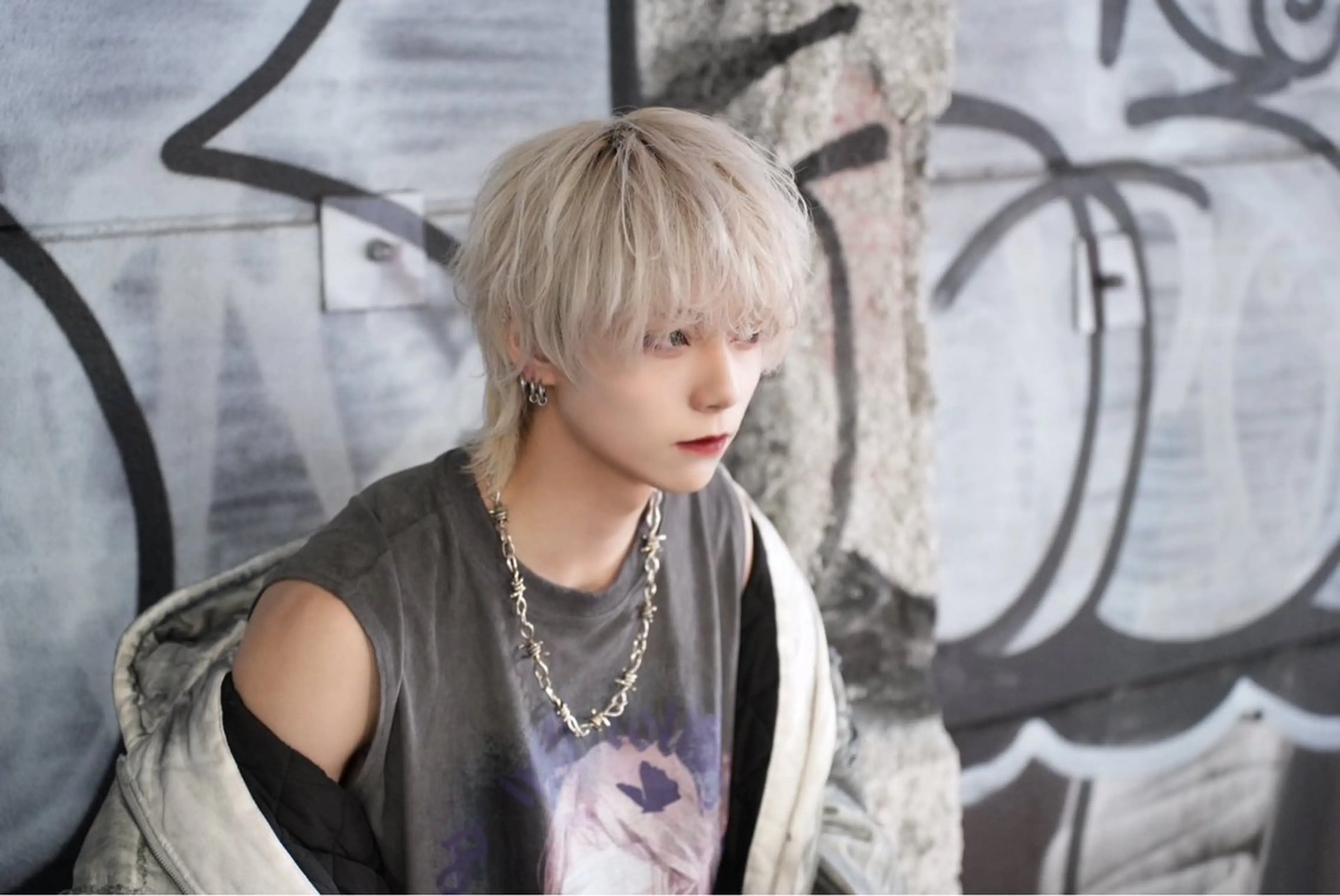 ミディアム メンズ ウルフカット指名 No. 1橘しゅうとのヘアスタイル