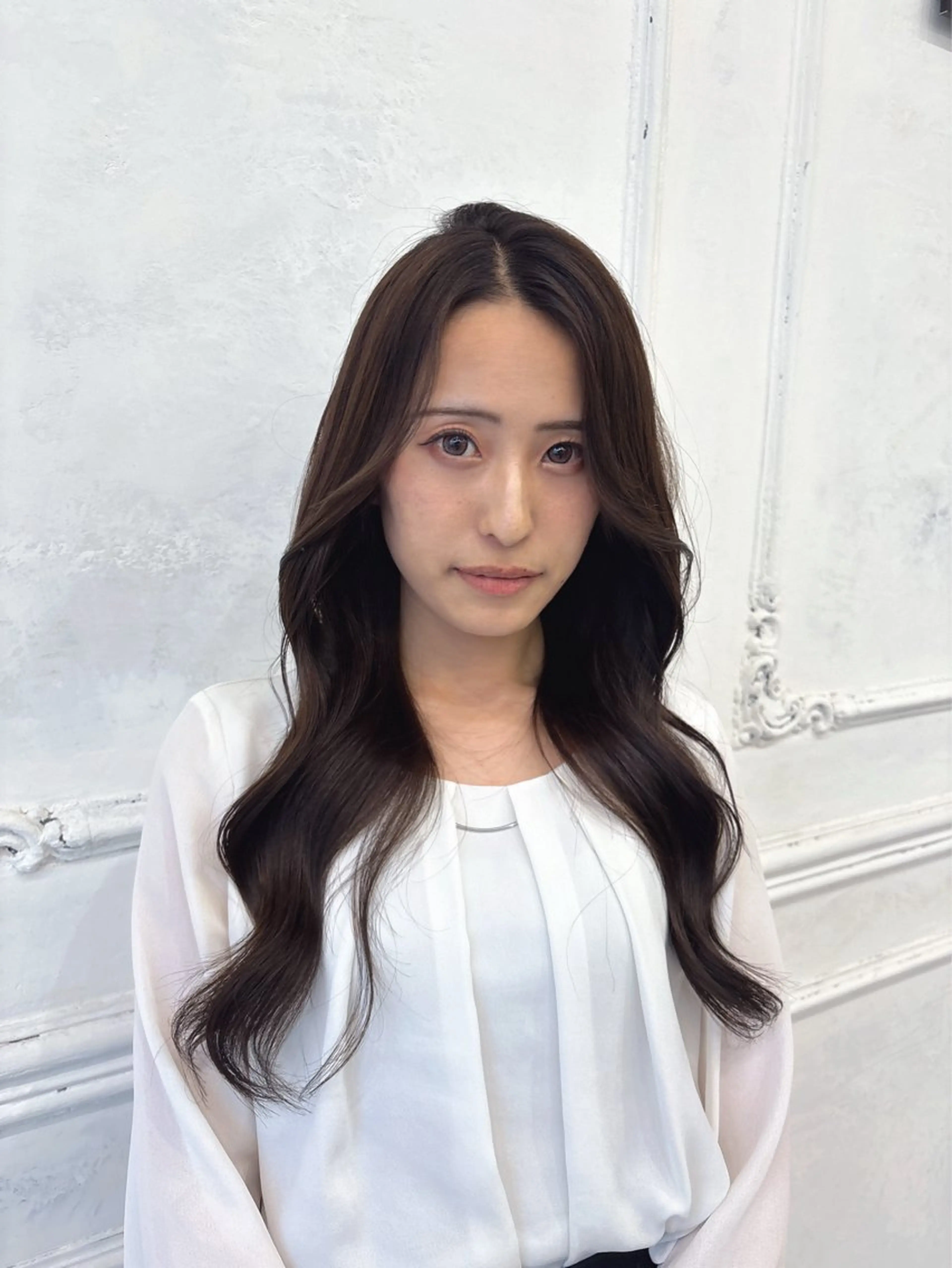カラー ダークグレー ダークグレージュ グレージュ ヘアカラー Maison Halu YUKIのヘアスタイル