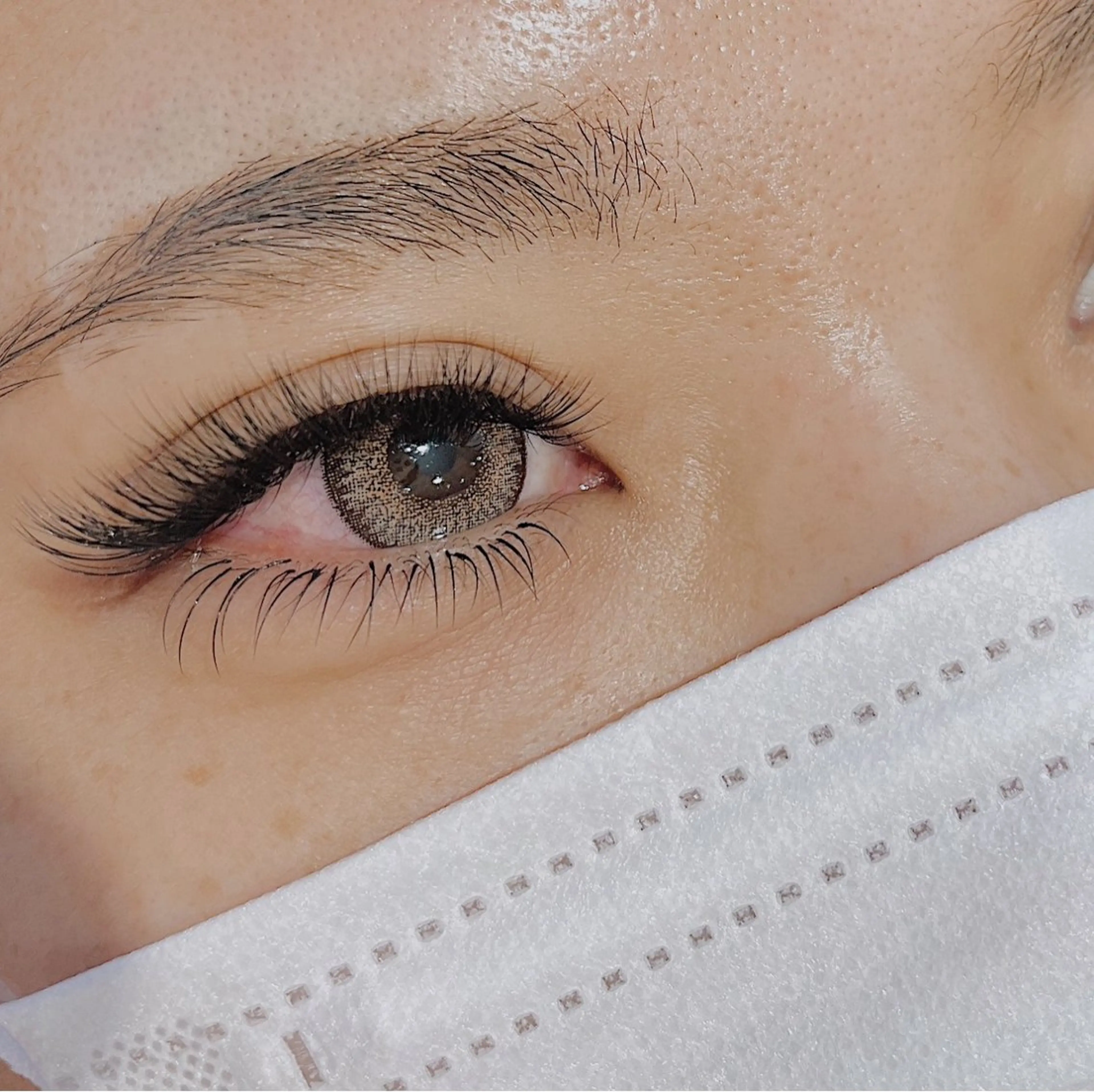 【オフ無料】下まつエク20本(フラットラッシュ使用)の写真