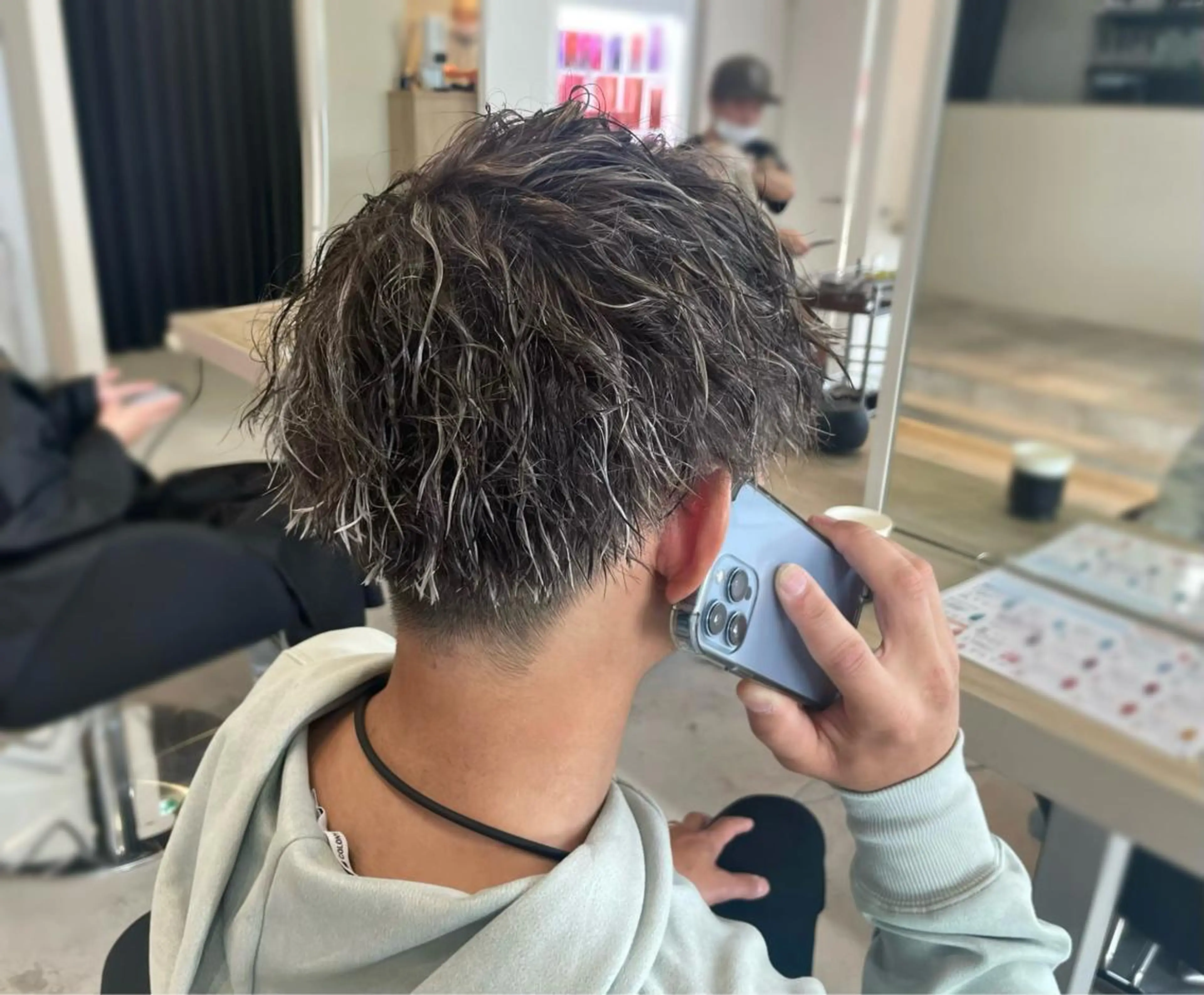 カラー パーマ メンズ SOYON守口ジャガータウン店【ソヨン】所属・AKI 🐉のヘアスタイル