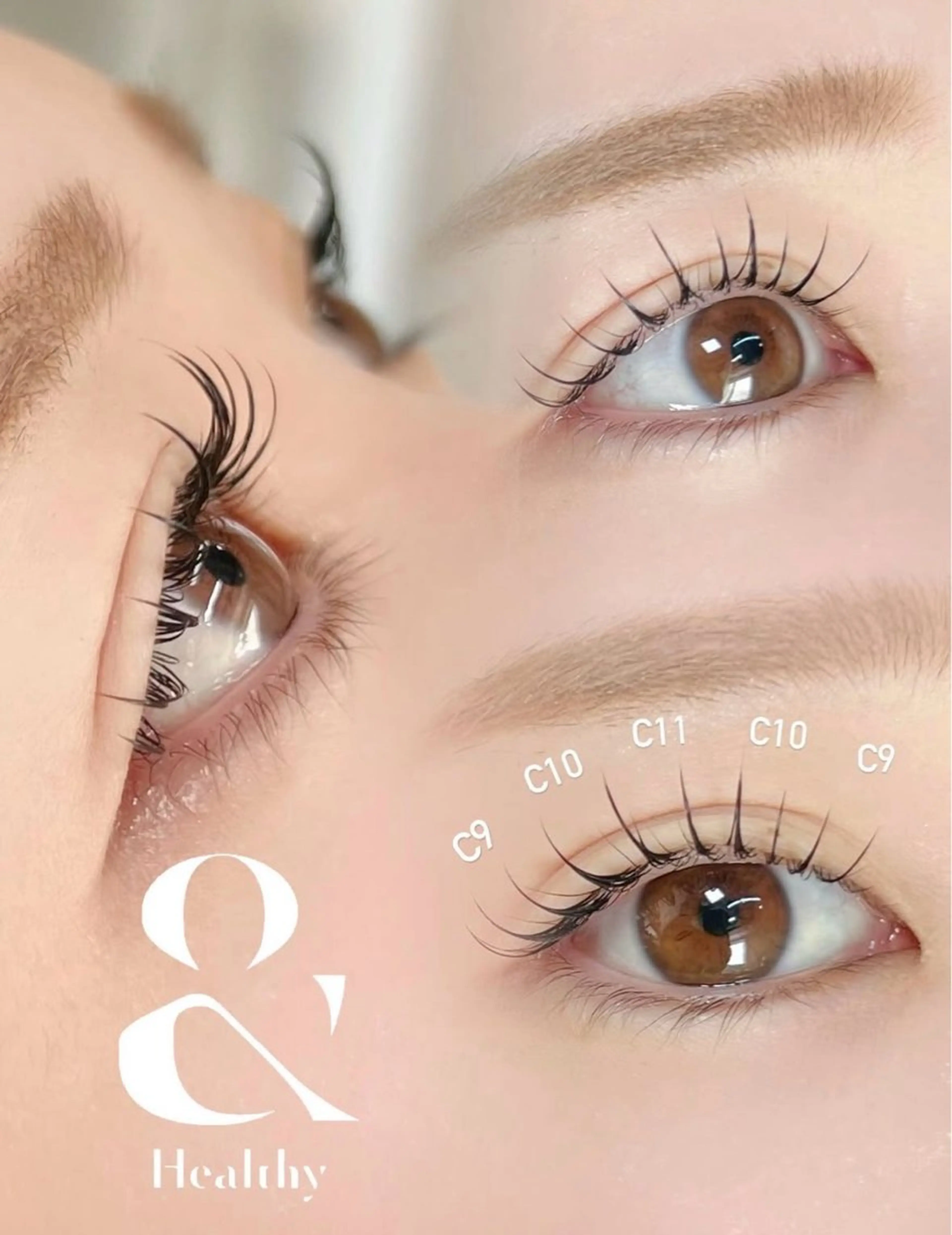 マツエク・マツパ フラットラッシュ マツパ eyelash salon éclat所属・izumi マツエク/パリ/束間のマツエク・マツパデザイン