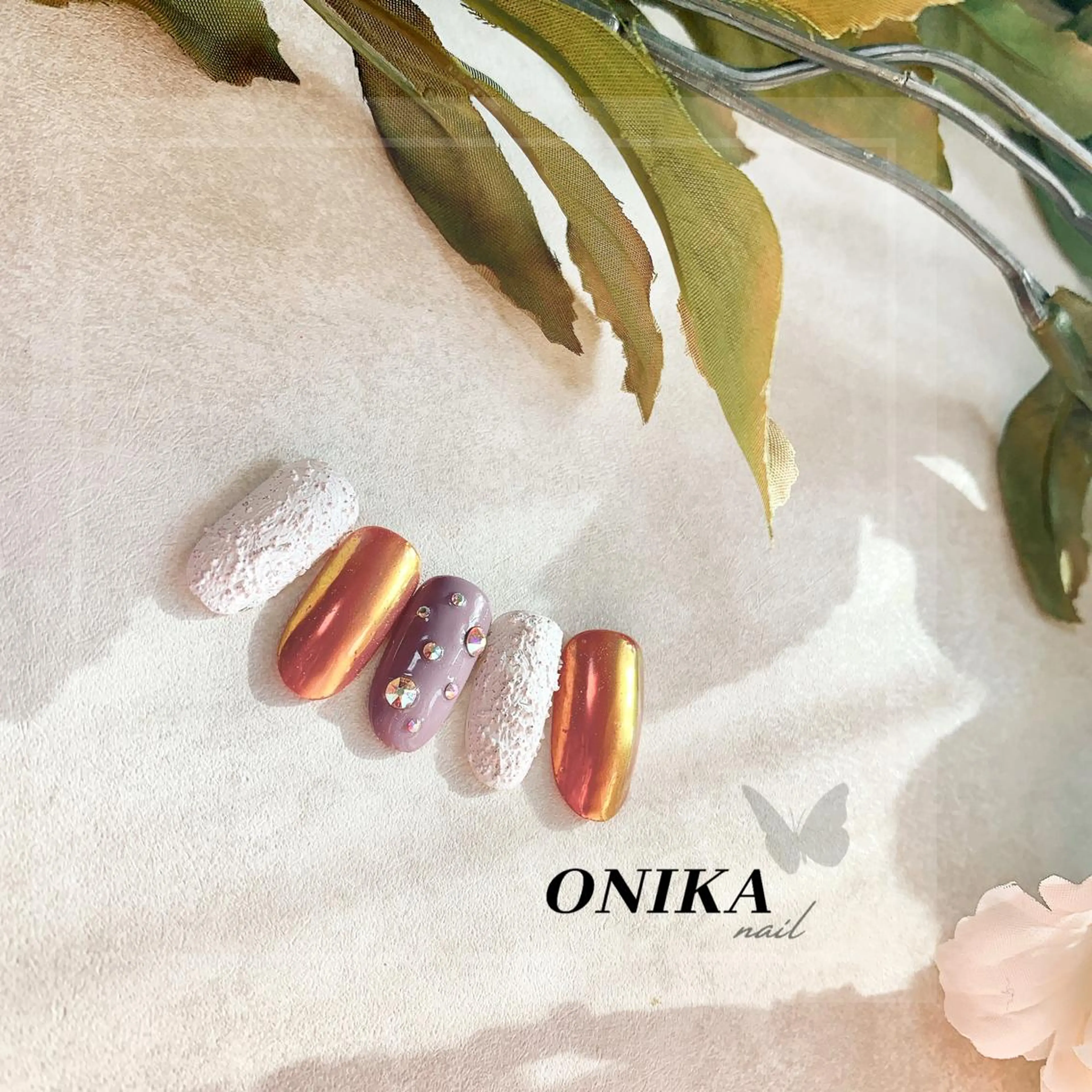 ネイル ONIKA Nail 青山通り店所属・ONIKA Nail 表参道A4徒歩2分のネイルデザイン
