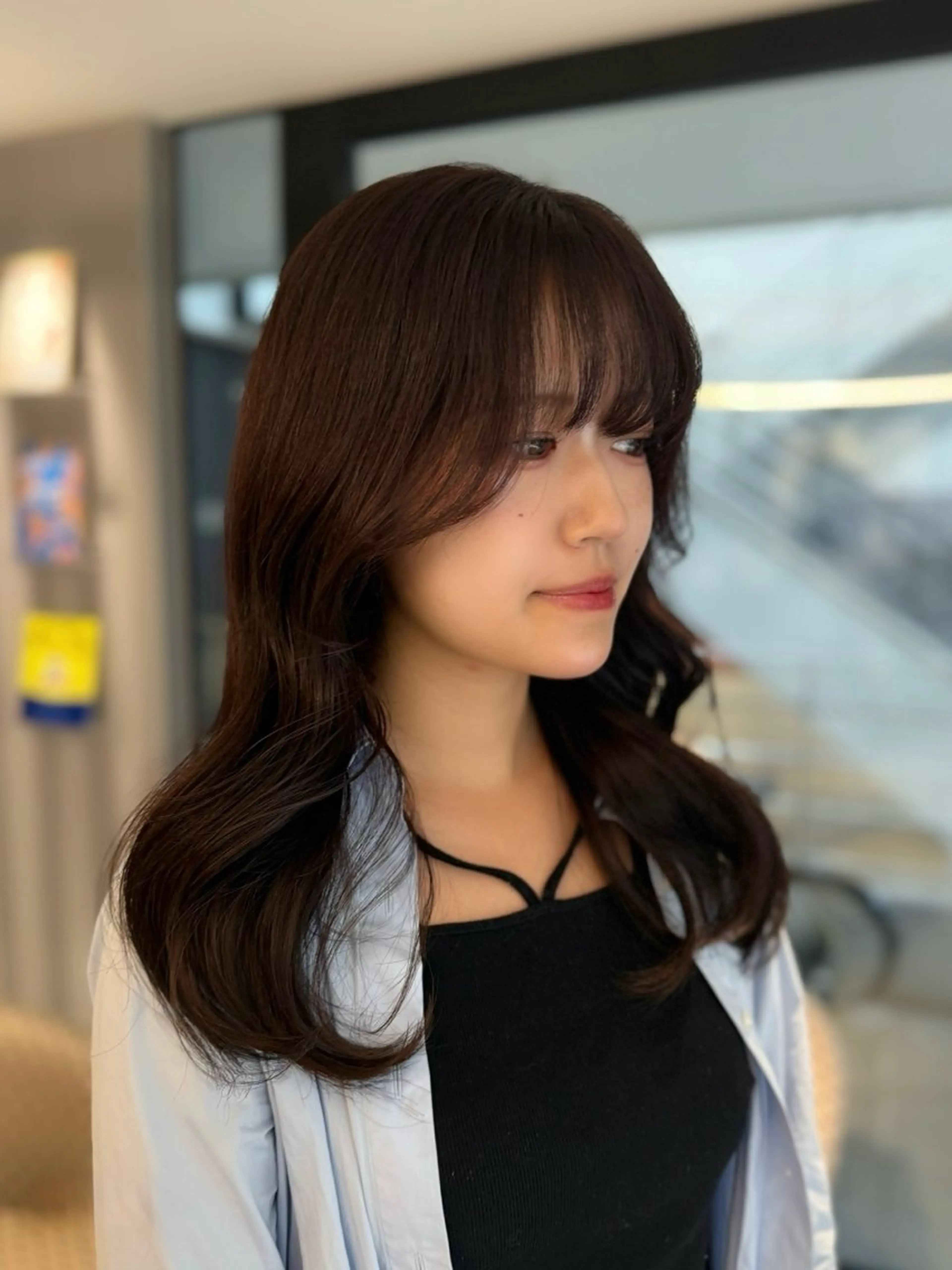 ロング カラー ヘアカラー Harris　表参道・外苑前・青山　表参道本店所属・艶カラー/ハイトーン /アレンジ/meiのヘアスタイル