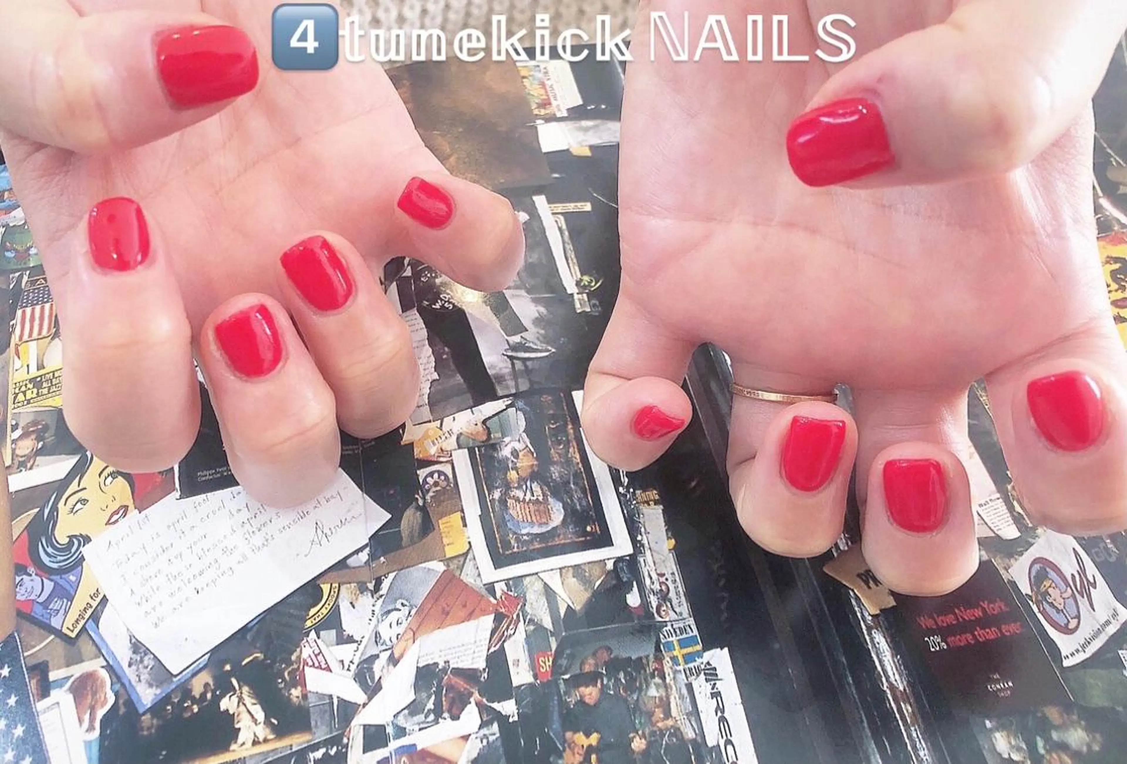 ネイル 4tunekick NAILS(フォーチュンキックネイルズ)所属・光森 淳子のネイルデザイン