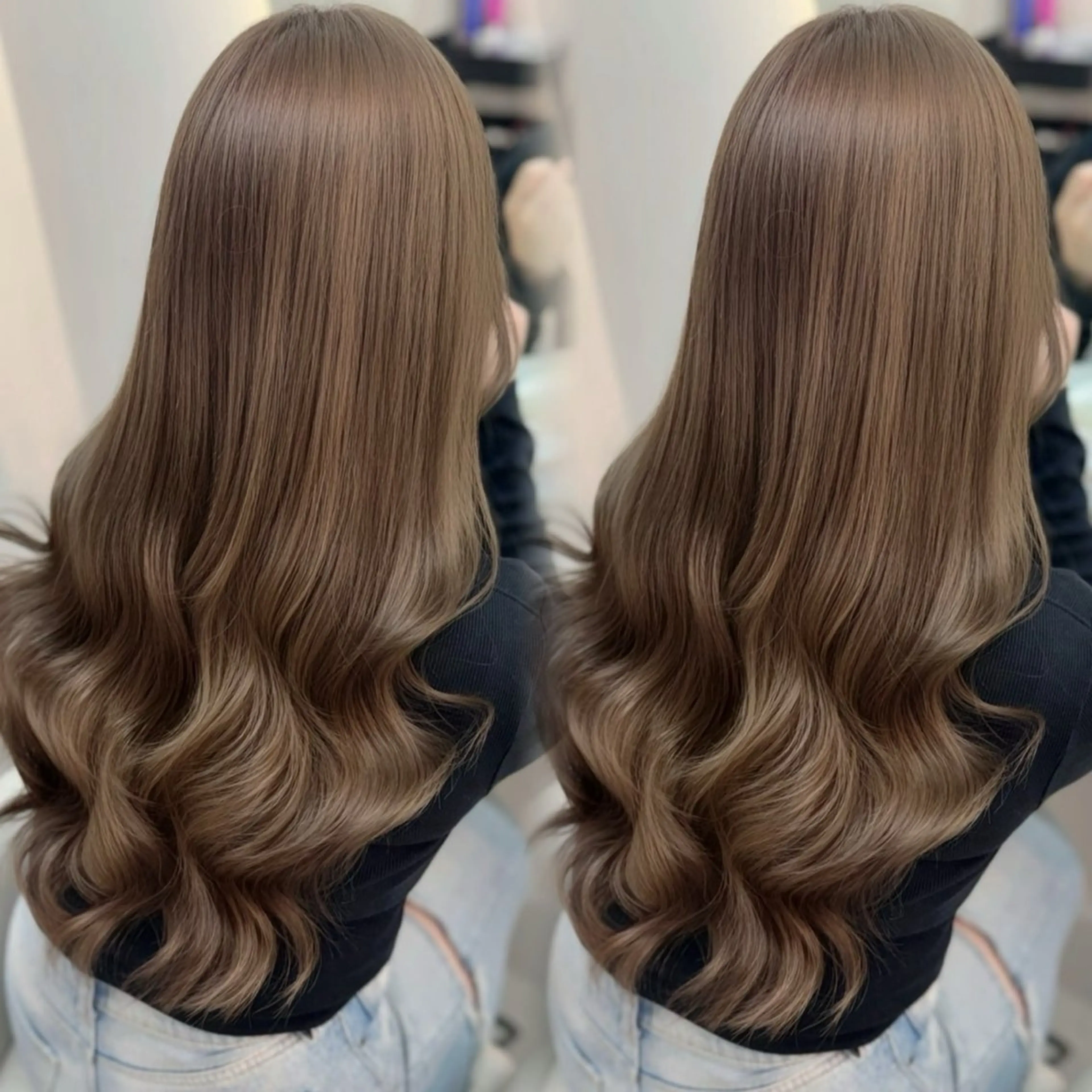 ✂️🌈【人気No.1】似合わせカット＋透明感カラー＋ダメージ軽減ワンステップTR 🌿✨の写真