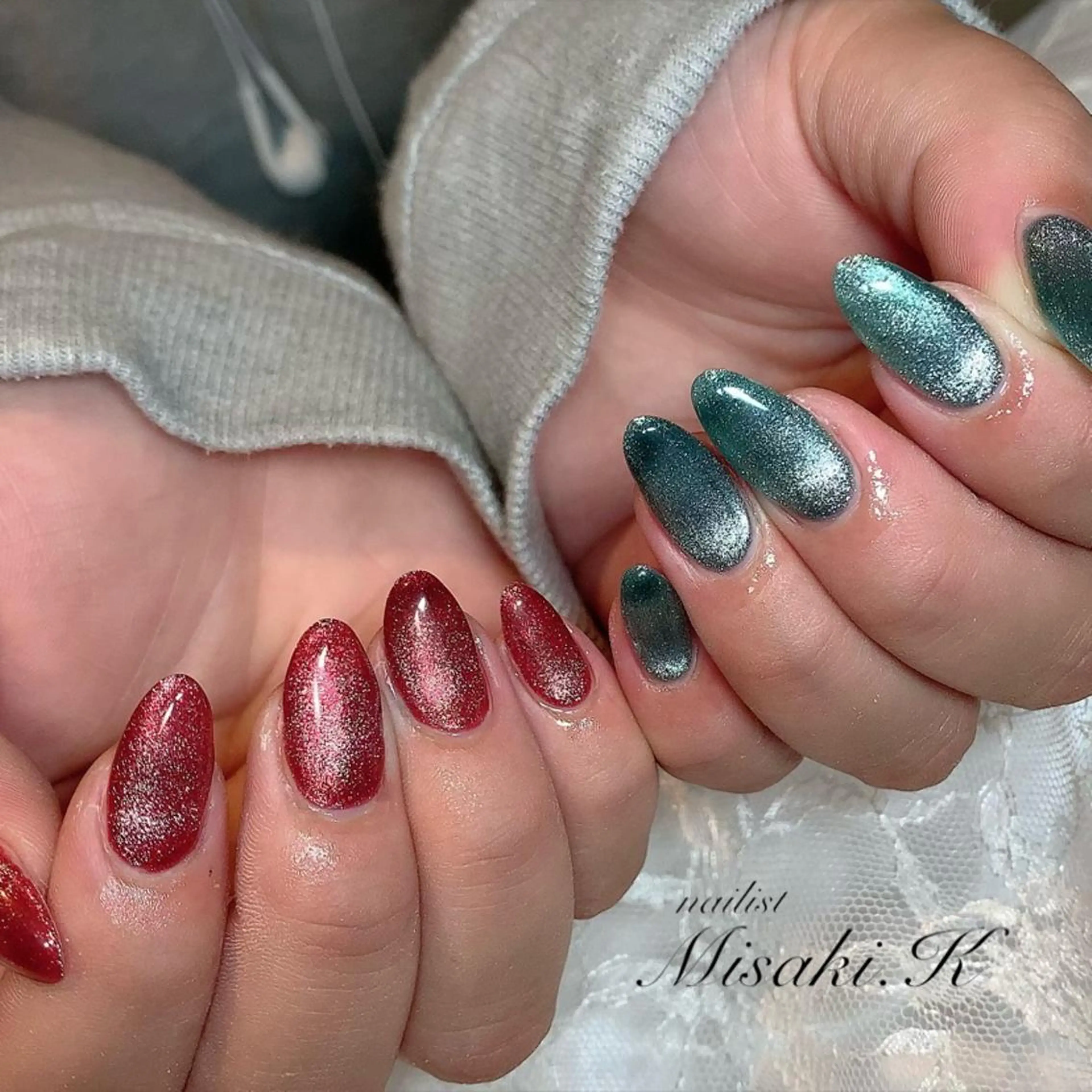 ネイル マグネットネイル K. Misakiのネイルデザイン