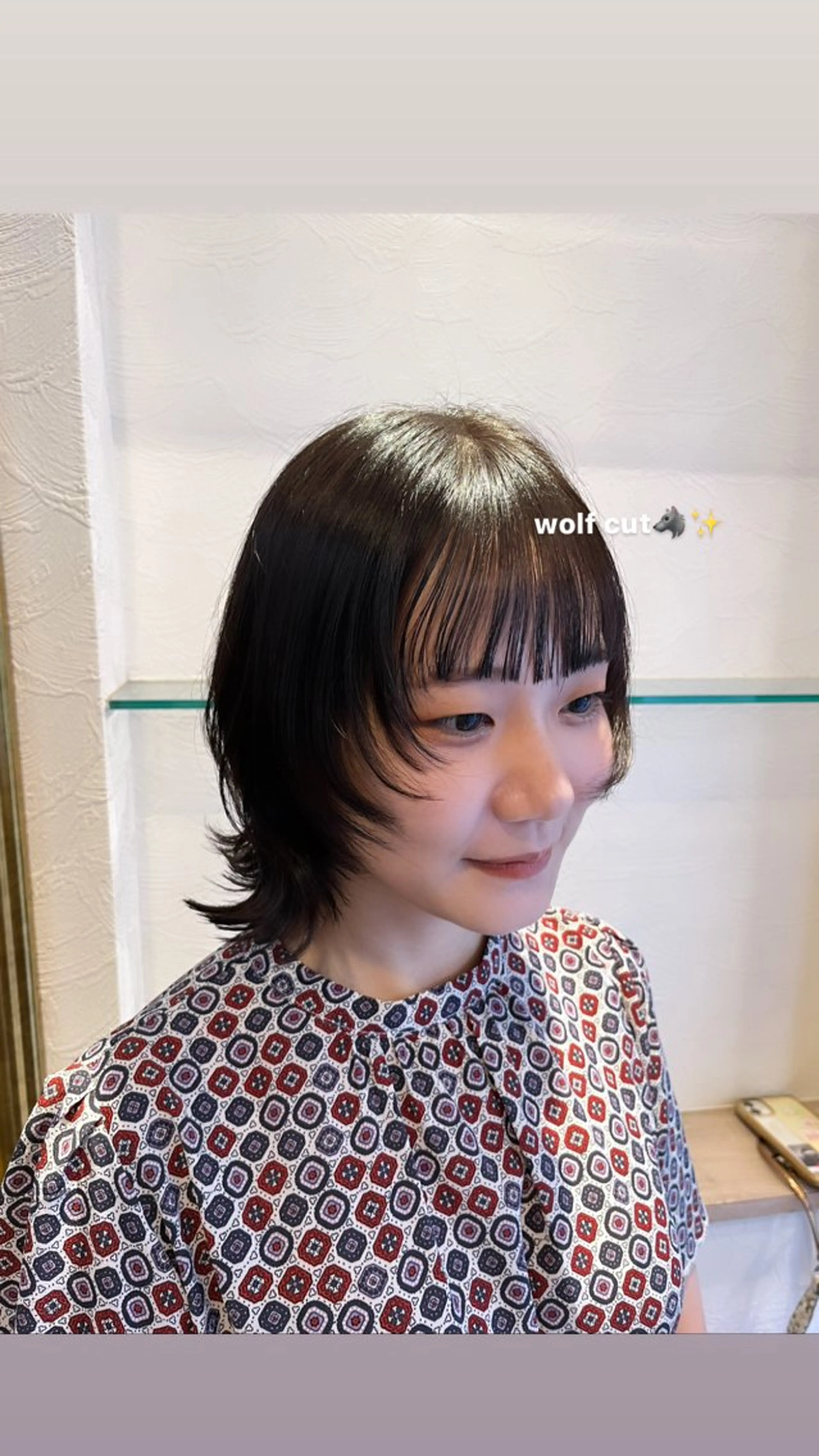 顔周りカット/ 似合わせ/momo/のヘアスタイル