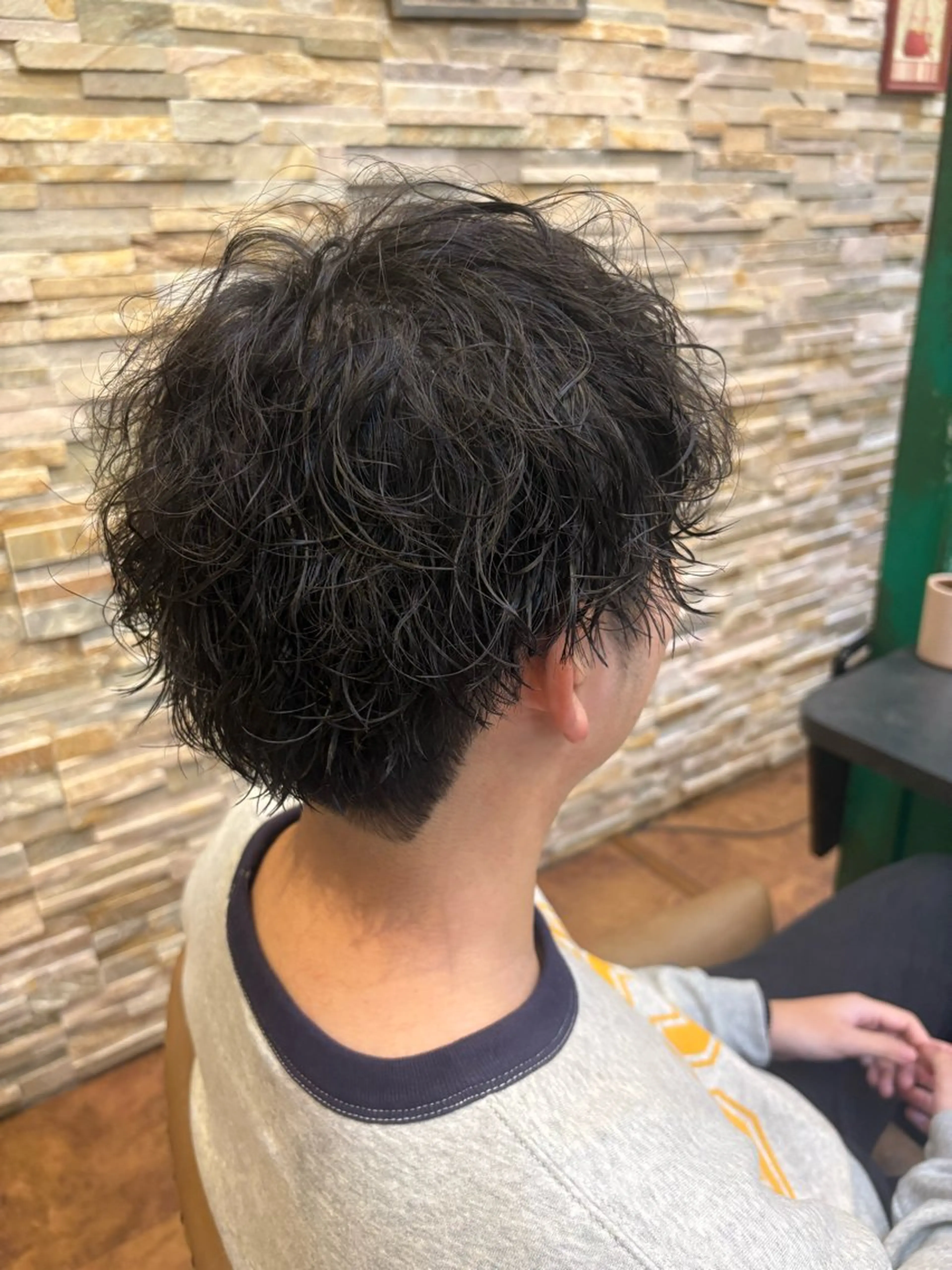 ショート パーマ メンズ メンズパーマ BENIHA  ︎︎のヘアスタイル