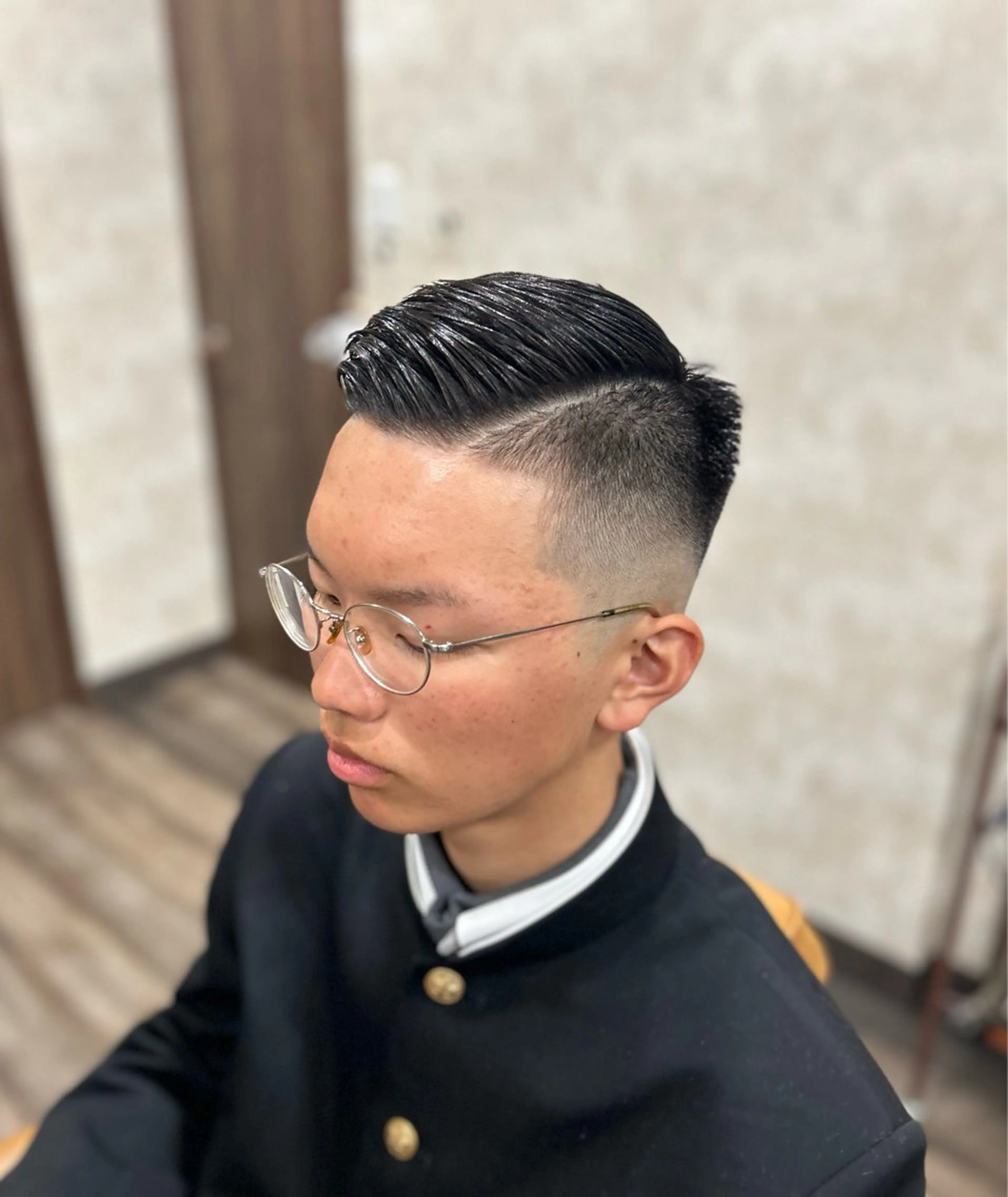 ショート メンズ フェードカット スキンフェード カット メンズカット/ 雄大のヘアスタイル