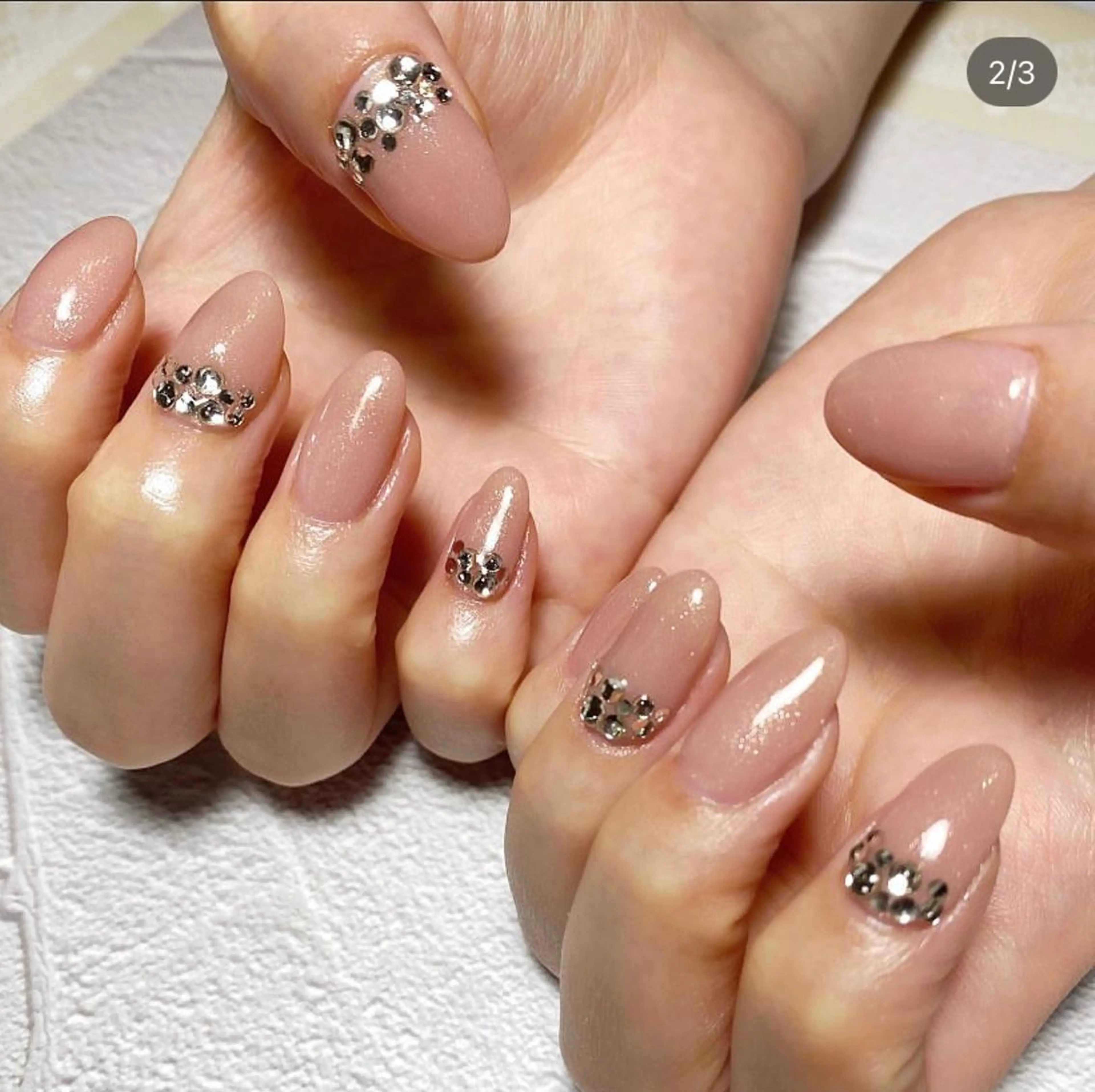 ミディアム ネイル アートネイル ハンドネイル nailist kobayashiのネイルデザイン