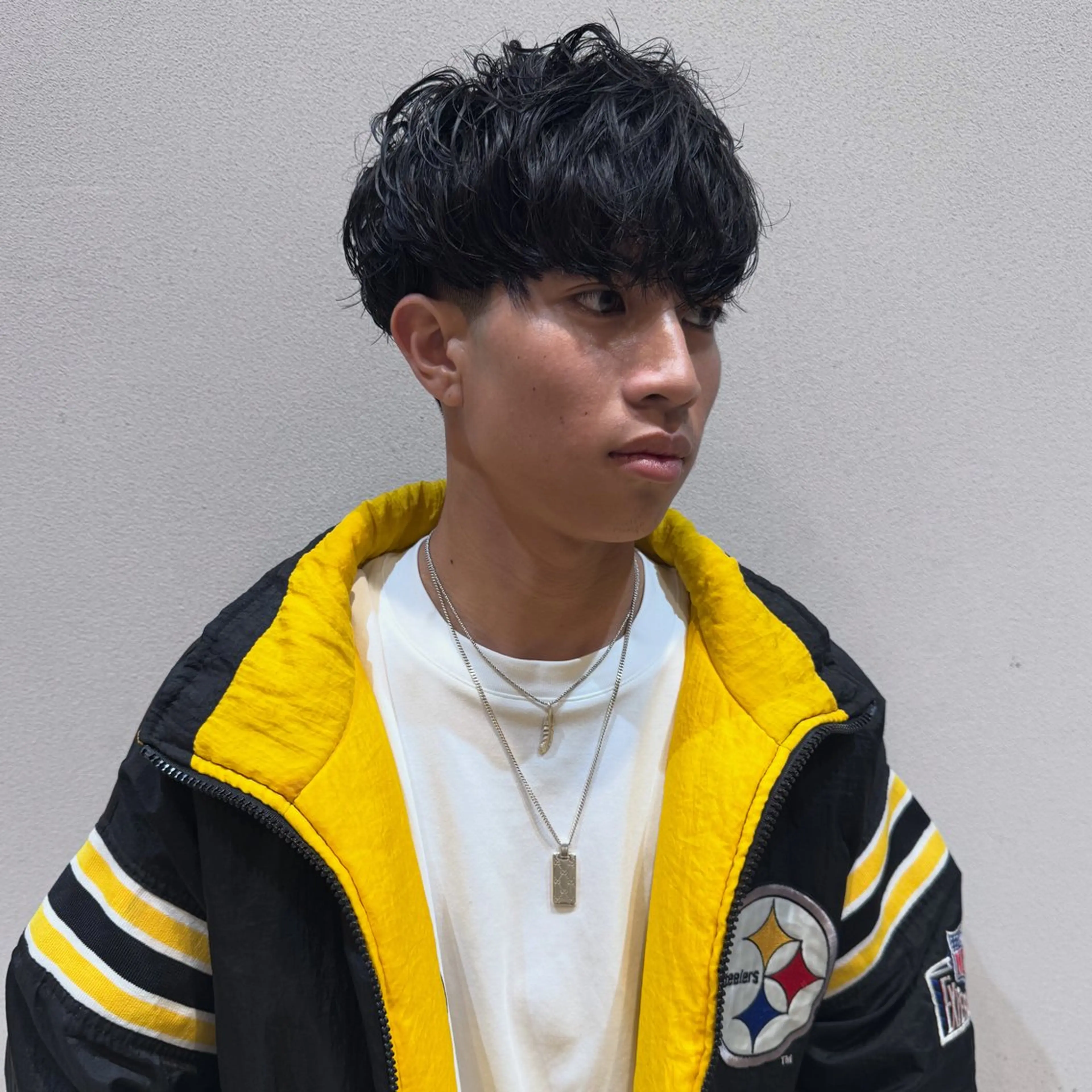 ショート パーマ メンズ カット パーマ NAOKI /海外風のヘアスタイル