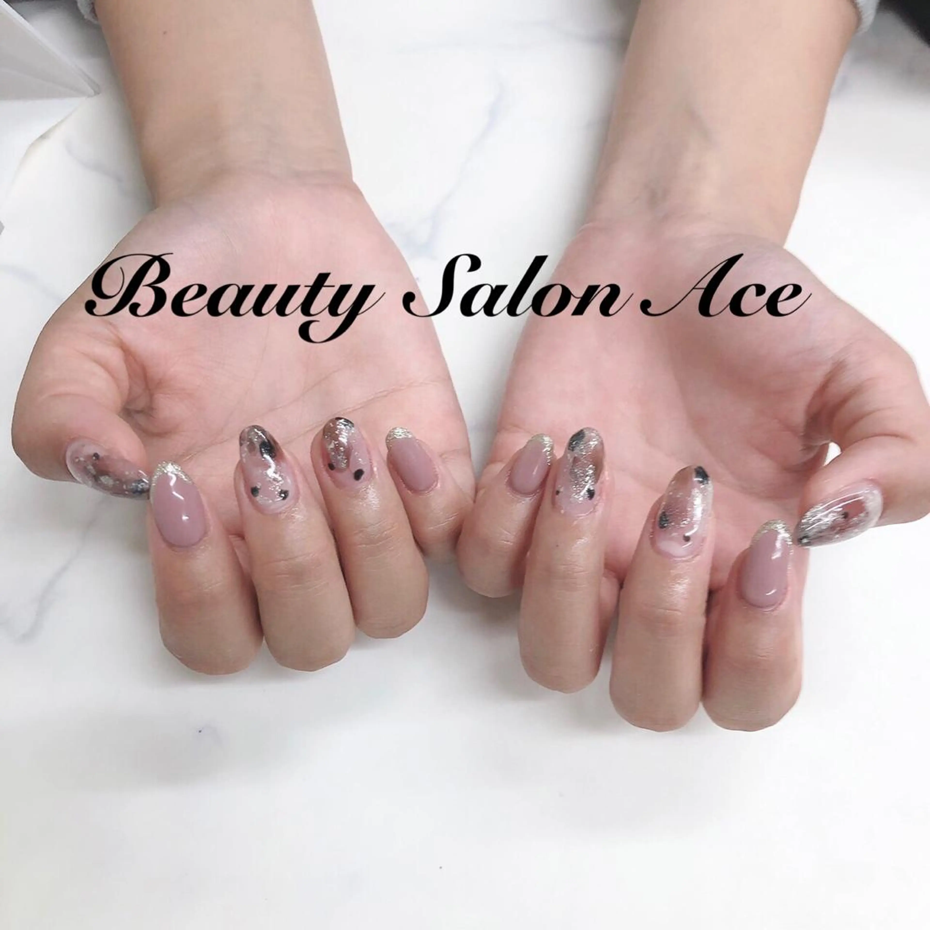 ネイル アートネイル 長さ出し ジェルネイル メンズネイル スカルプネイル ハンドネイル ハンドケア Beauty Salon Ace(ネイルサロン エース)所属・池袋フィルイン Ace♡長さだしのネイルデザイン