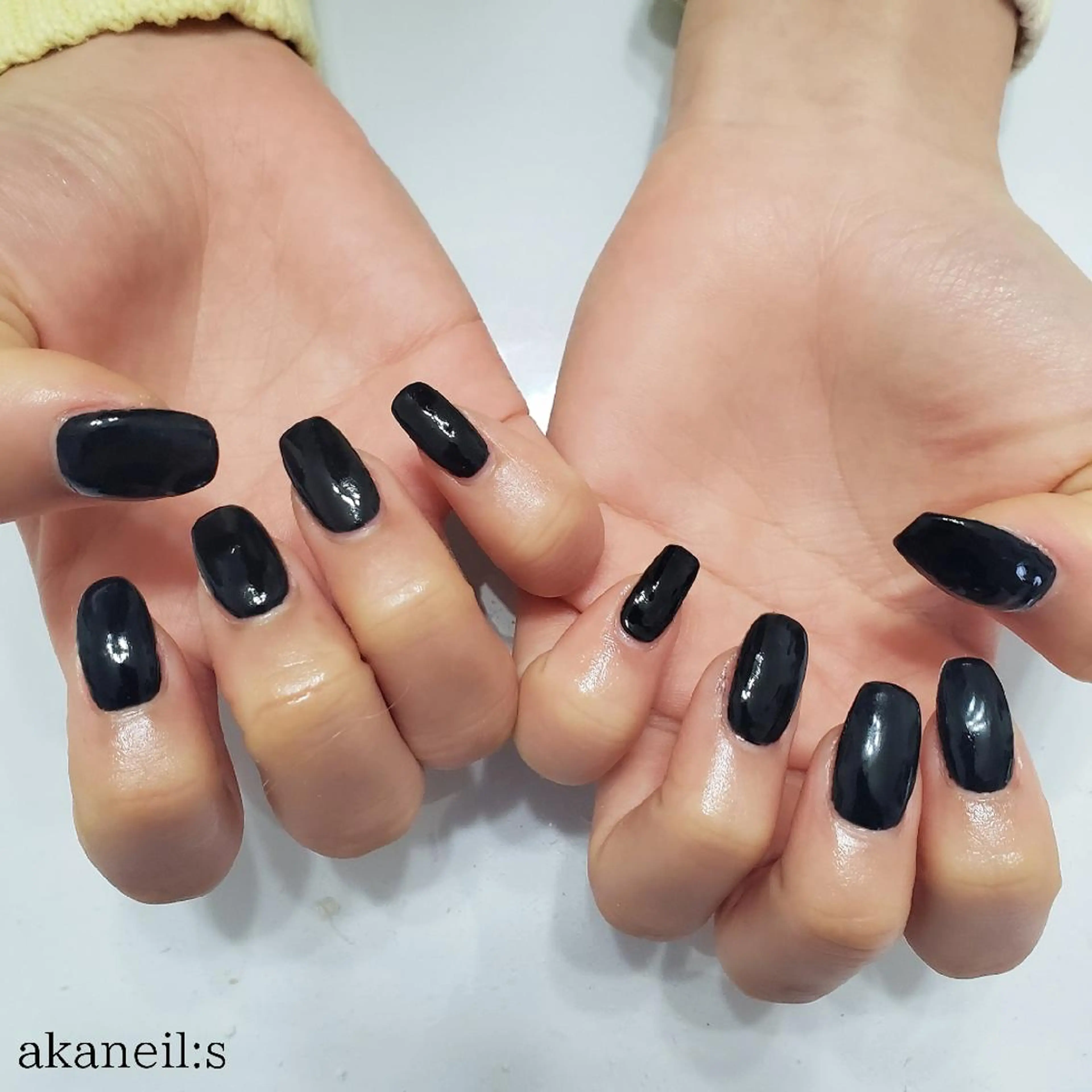 ネイル ワンカラーネイル 【akaneils】 アカネのネイルデザイン