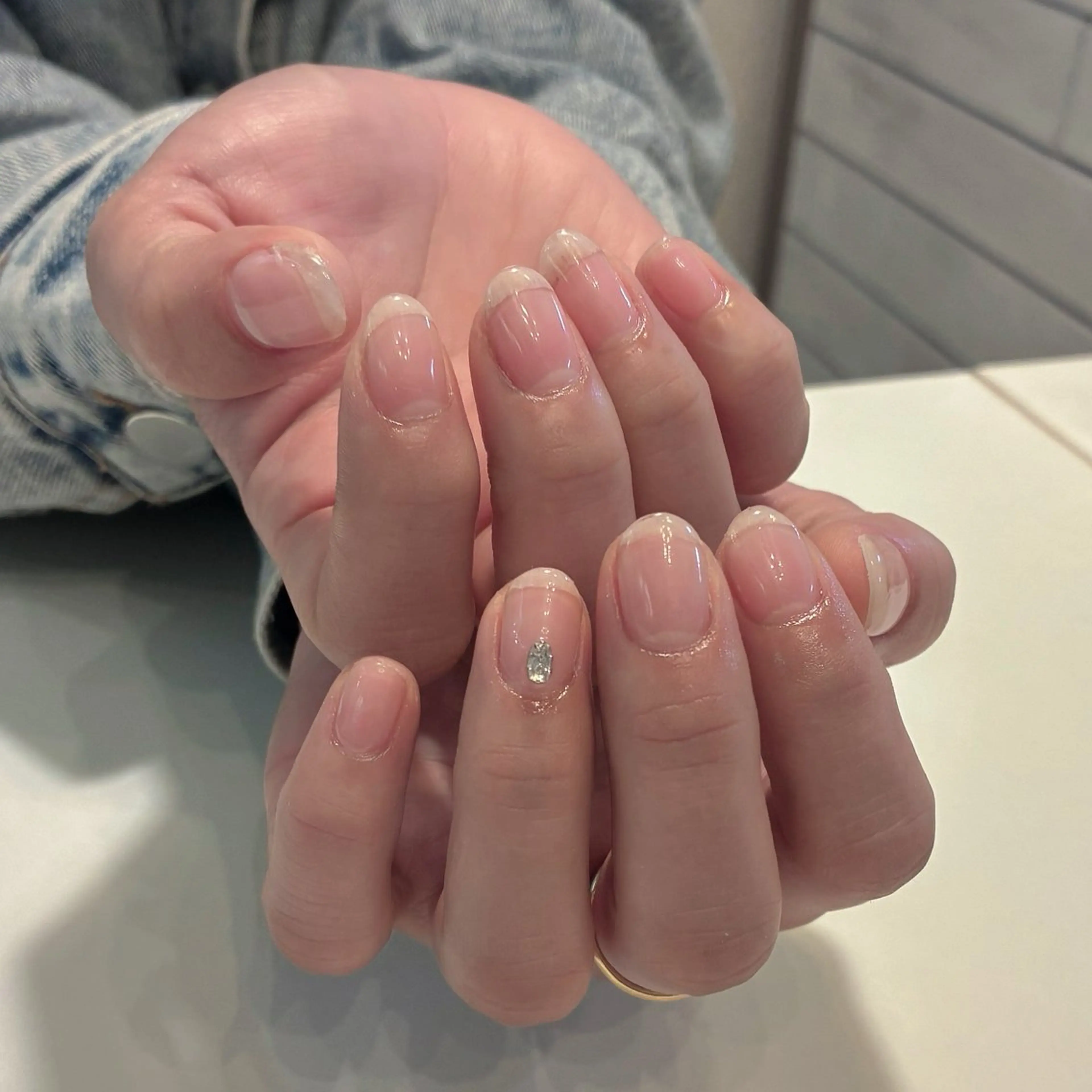 ネイル クリアネイル ハンドネイル ネイルサロン💎 Bibiのネイルデザイン