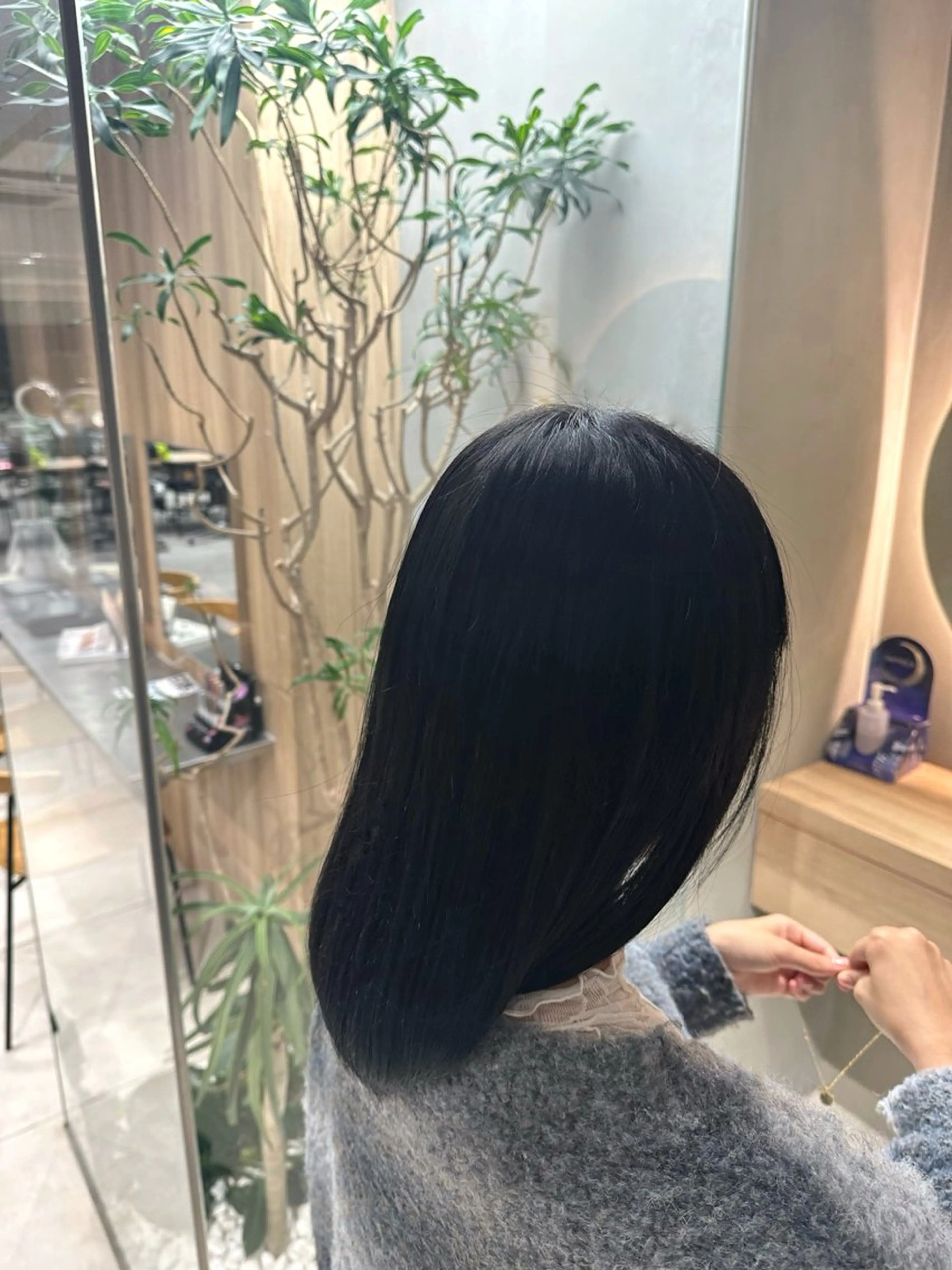 ミディアム カラー MINX/ボブ/ レイヤー/田中元翔のヘアスタイル