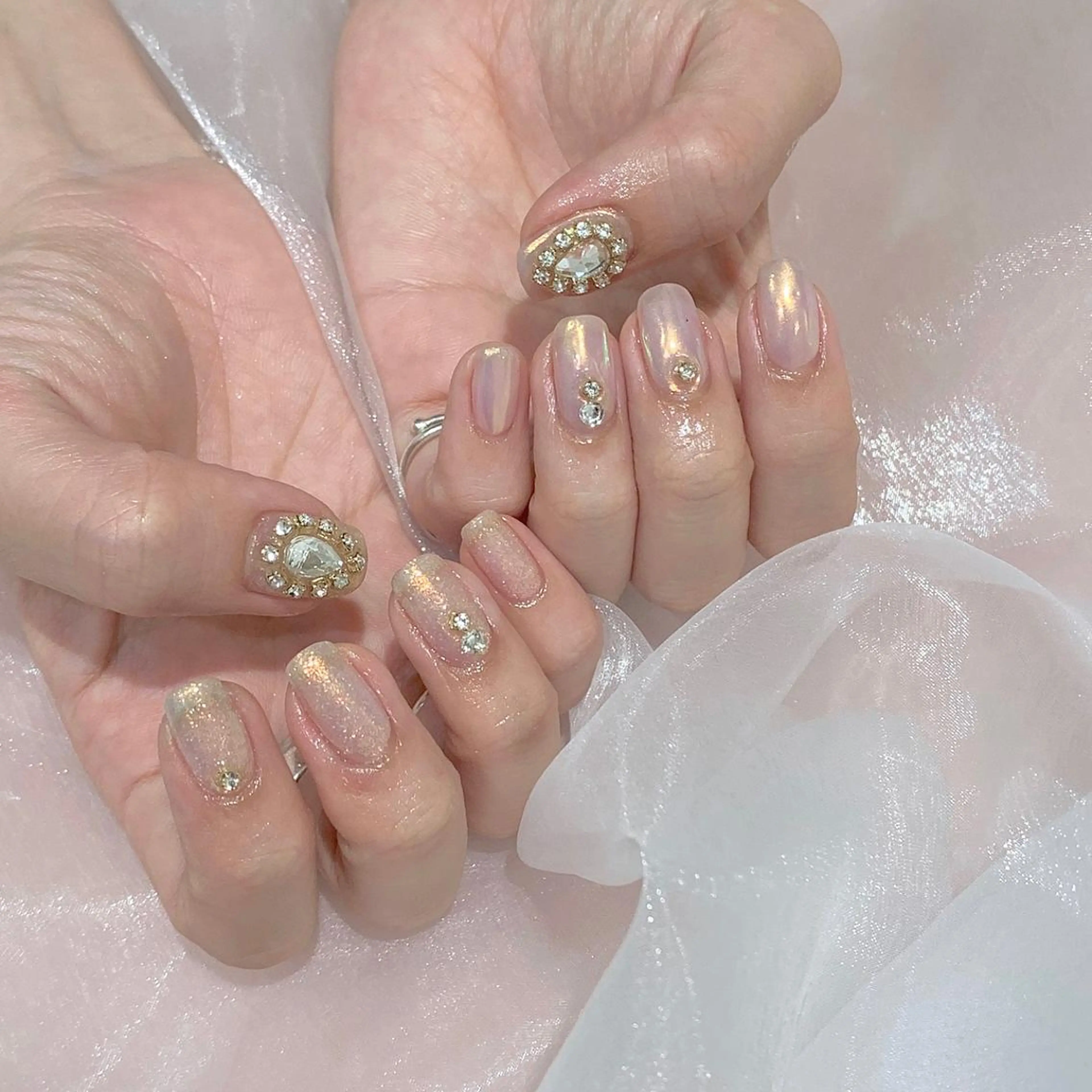 ネイル 韓国ネイル Kanon 🤍のネイルデザイン