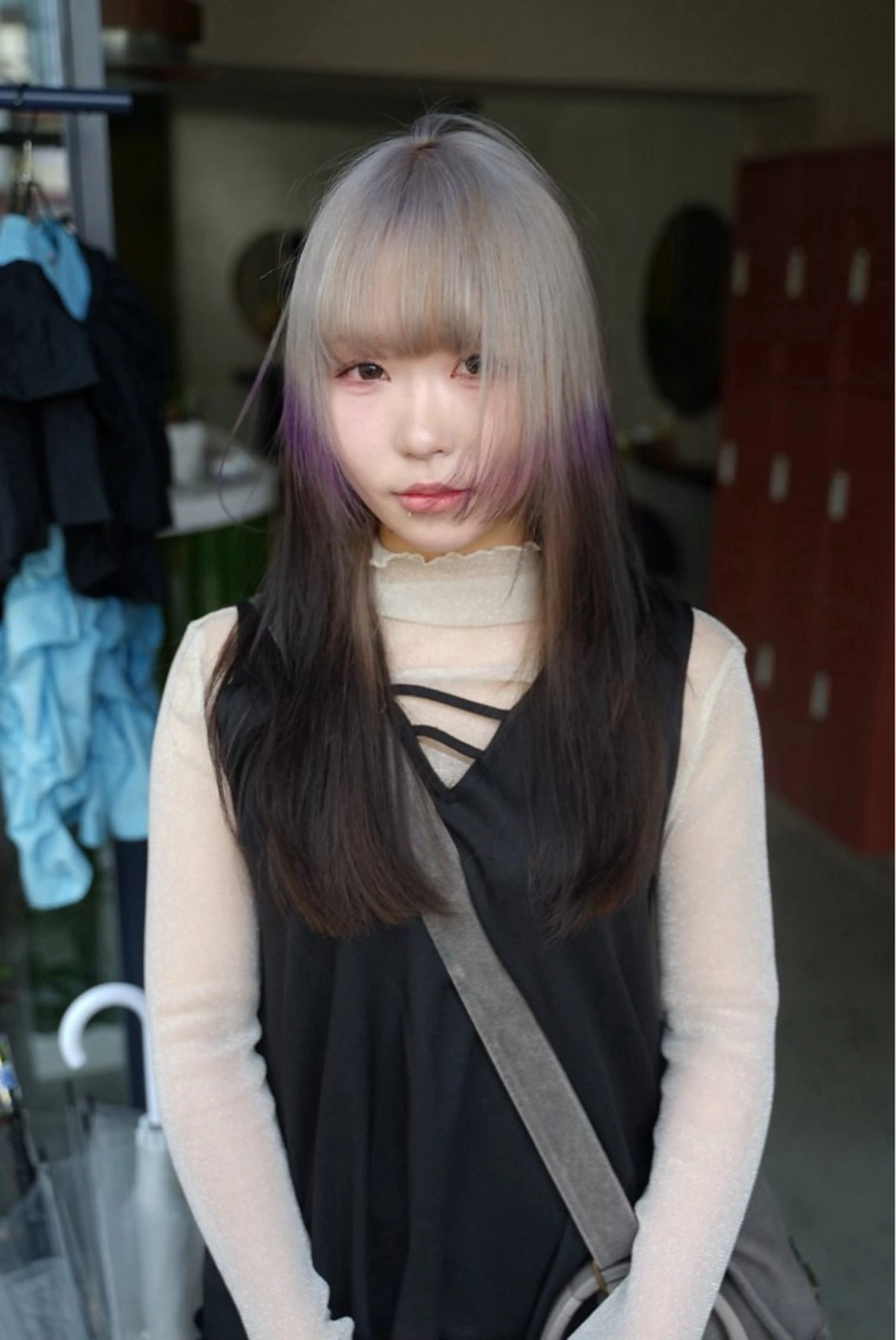 カラー 渋谷/ハイトーン/ 💫airi🪽のヘアスタイル