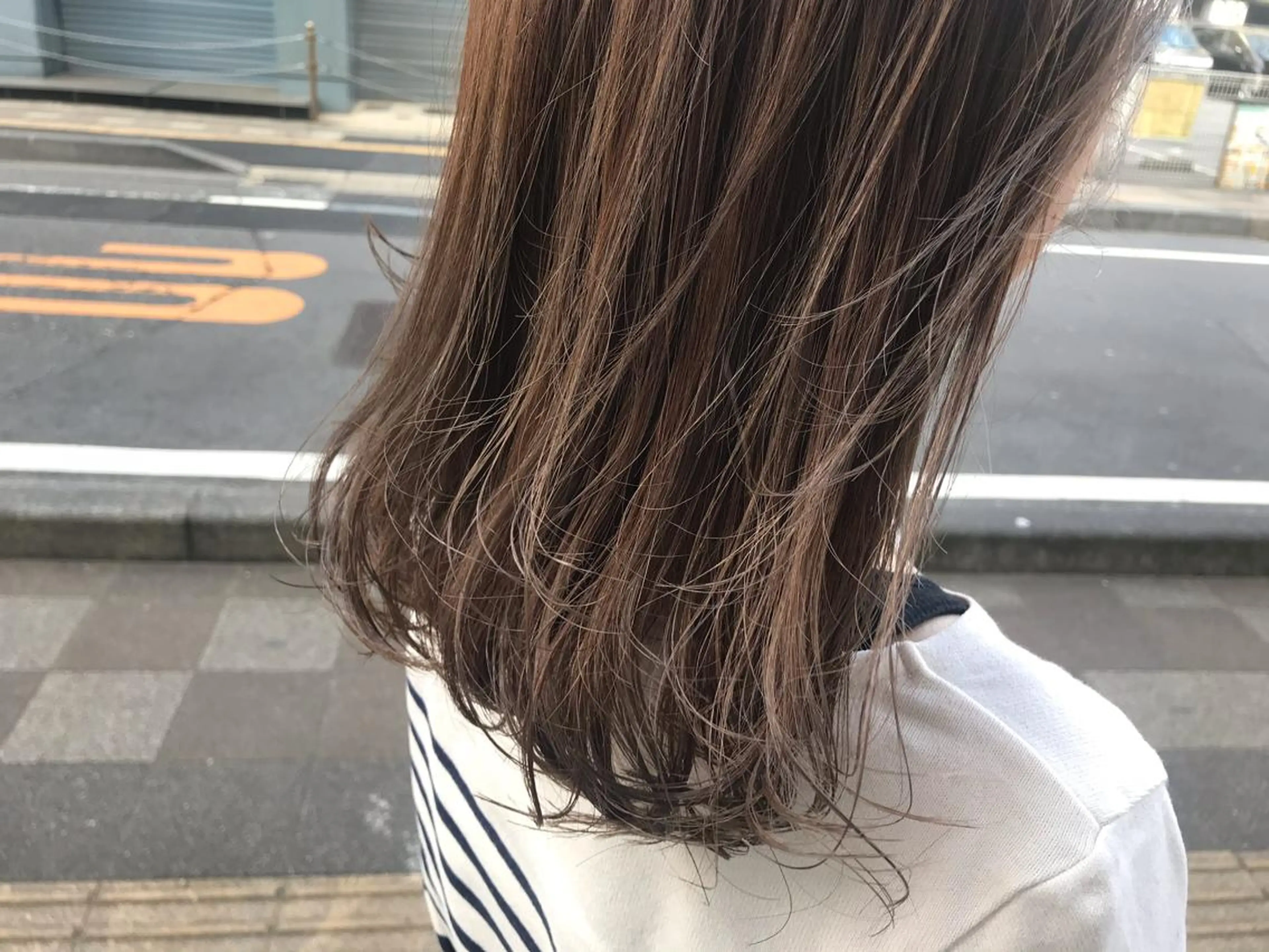 ミディアム カット ヘアカラー ショートスタイル /tomo.のヘアスタイル