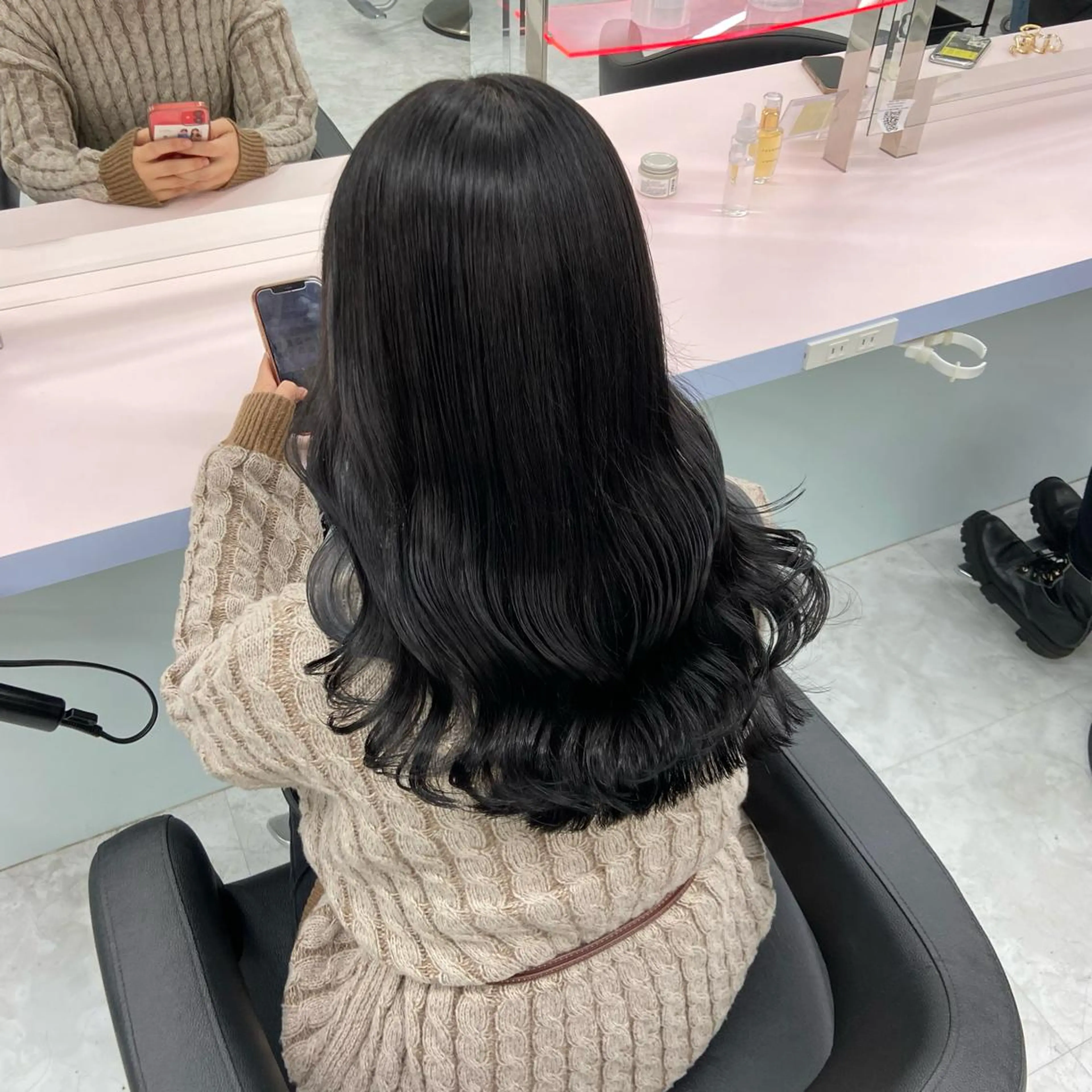 ミディアム カラー レイヤー×透明感カラ ーHAYATOのヘアスタイル