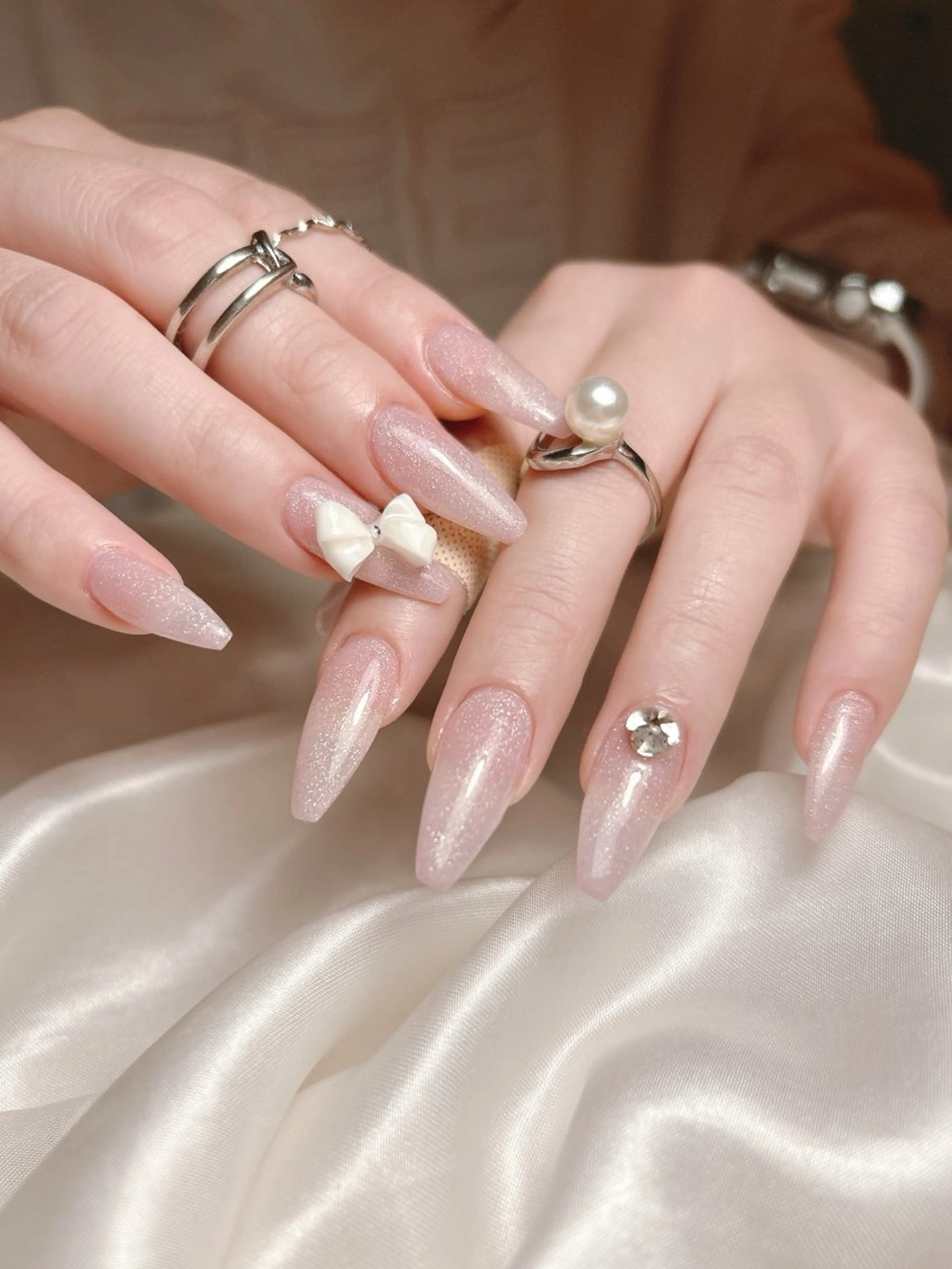 【ハンドワンカラーorラメグラ】2色まで変更可/初回オフ無料✨️の写真