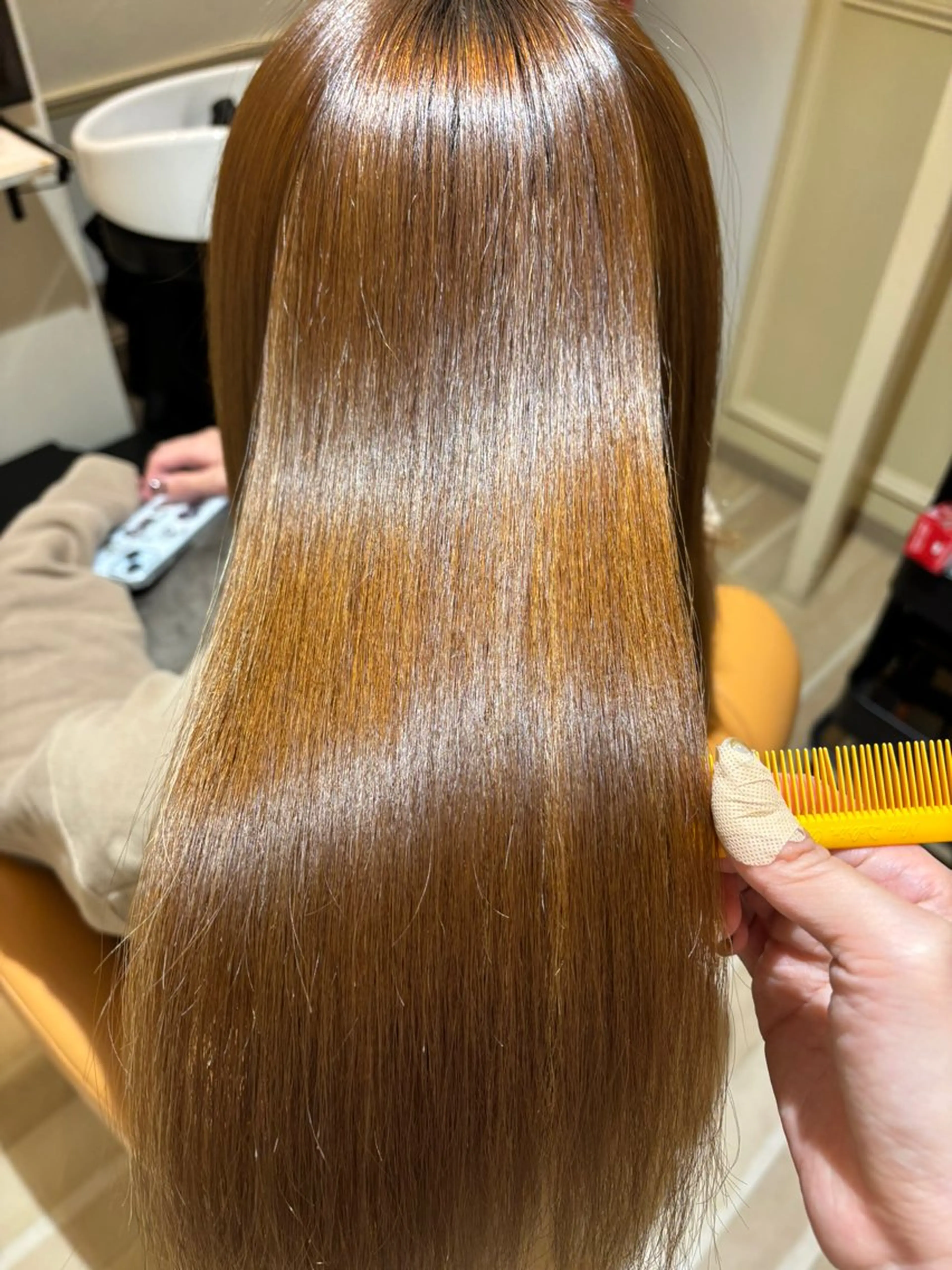 ロング カラー カット ヘアカラー 🧡Watanabe Rio🧡のヘアスタイル