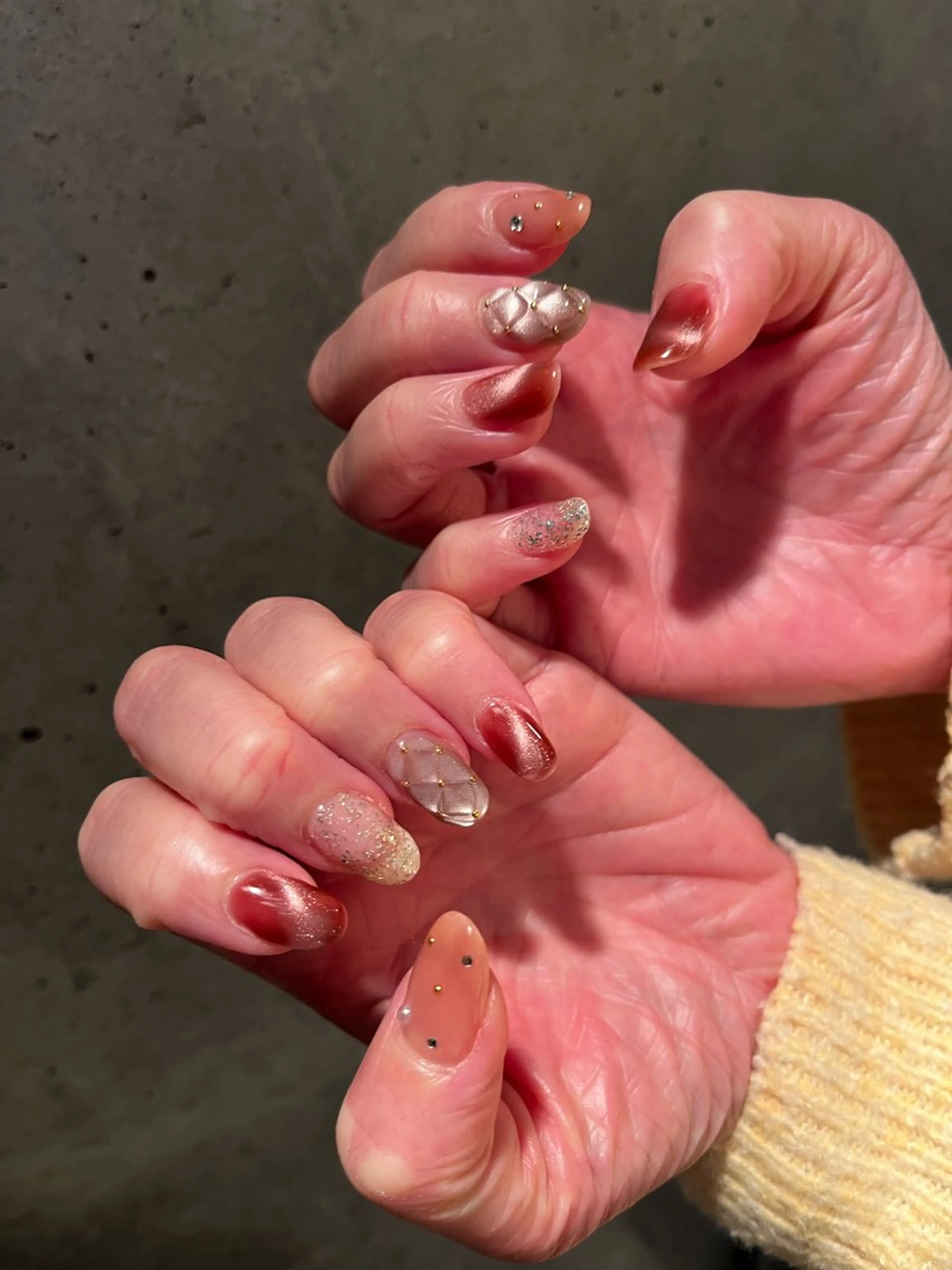 ネイル 持ち込み ハンドネイル DariL Ayaのネイルデザイン