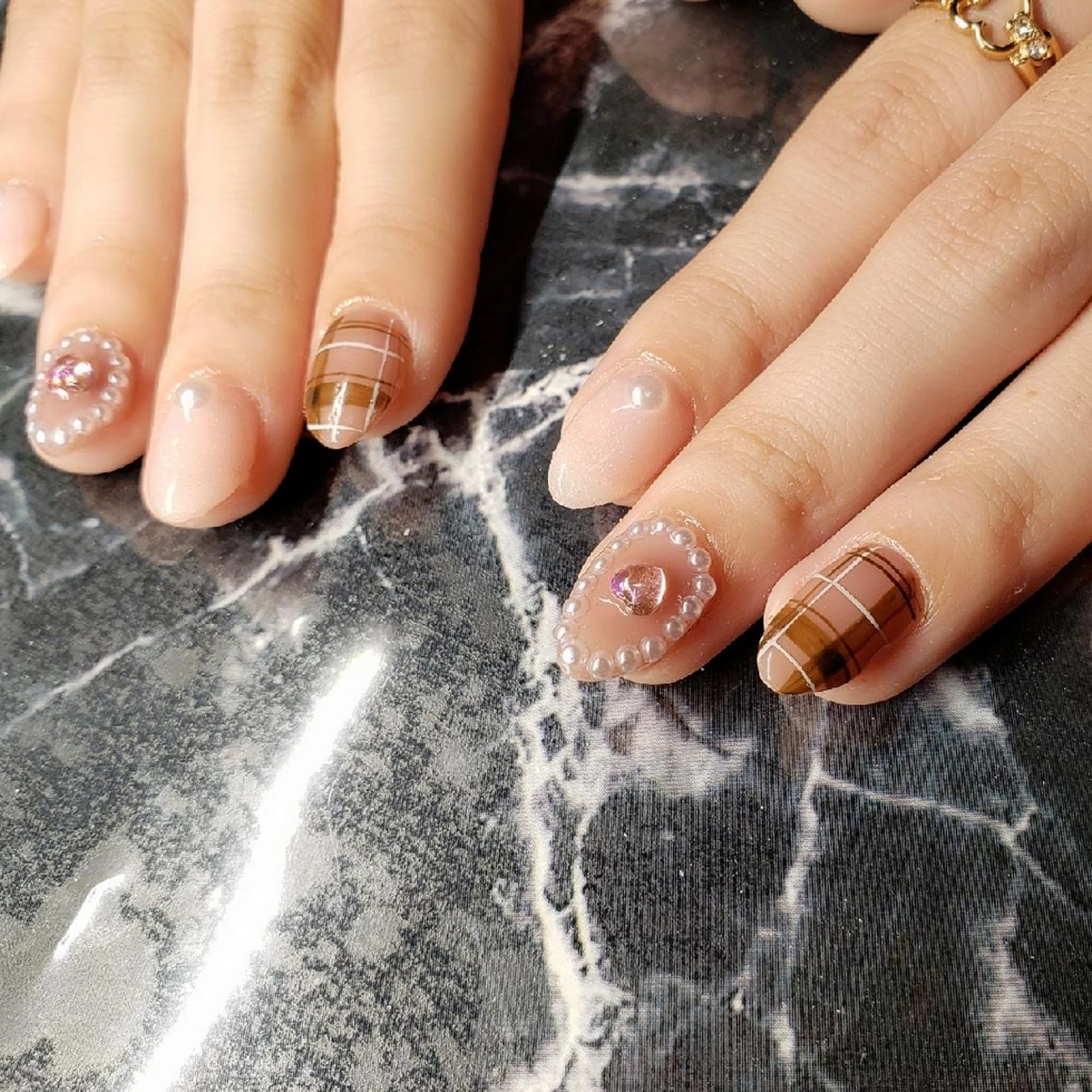 ショート ネイル クロキ 。のネイルデザイン