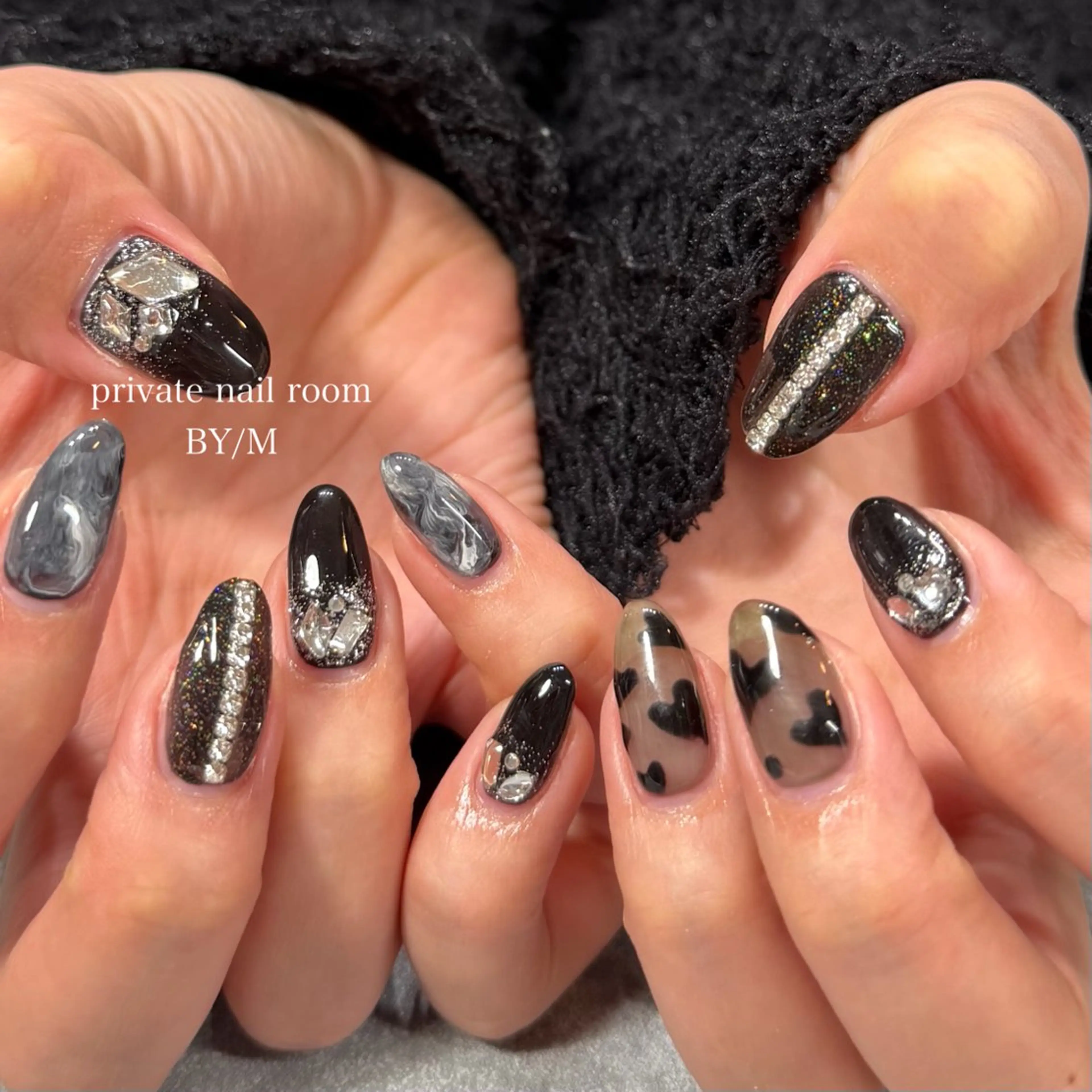 ネイル 持ち込み ハンドネイル BY / Mのネイルデザイン