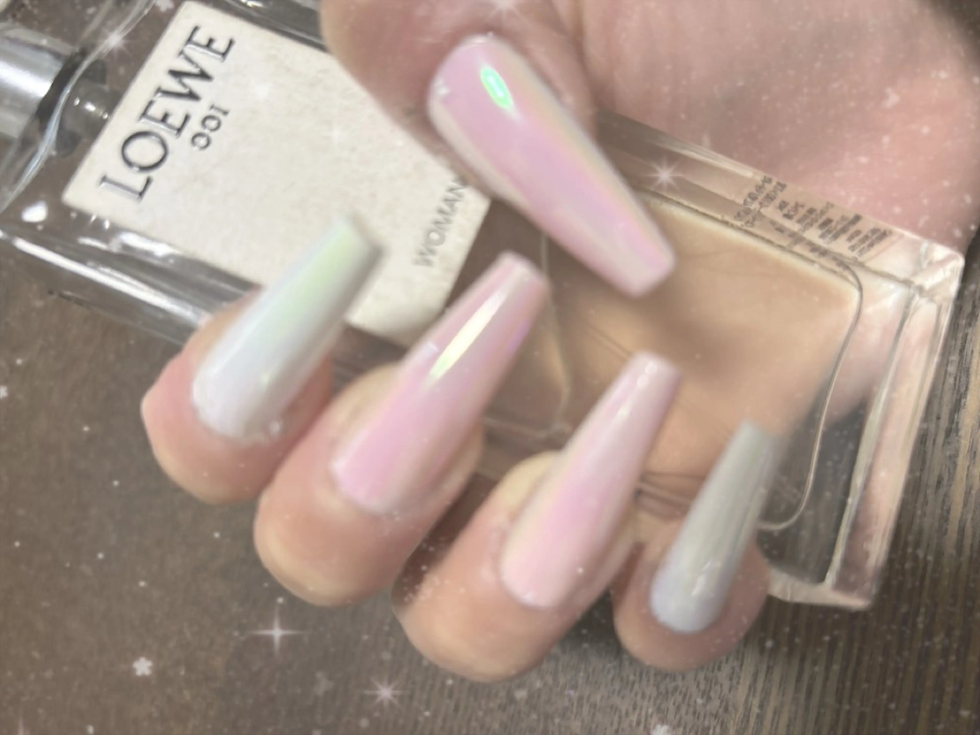 ネイル ミラーネイル ネイルチップ NailSalona.k.a所属・k CHIORIのネイルデザイン