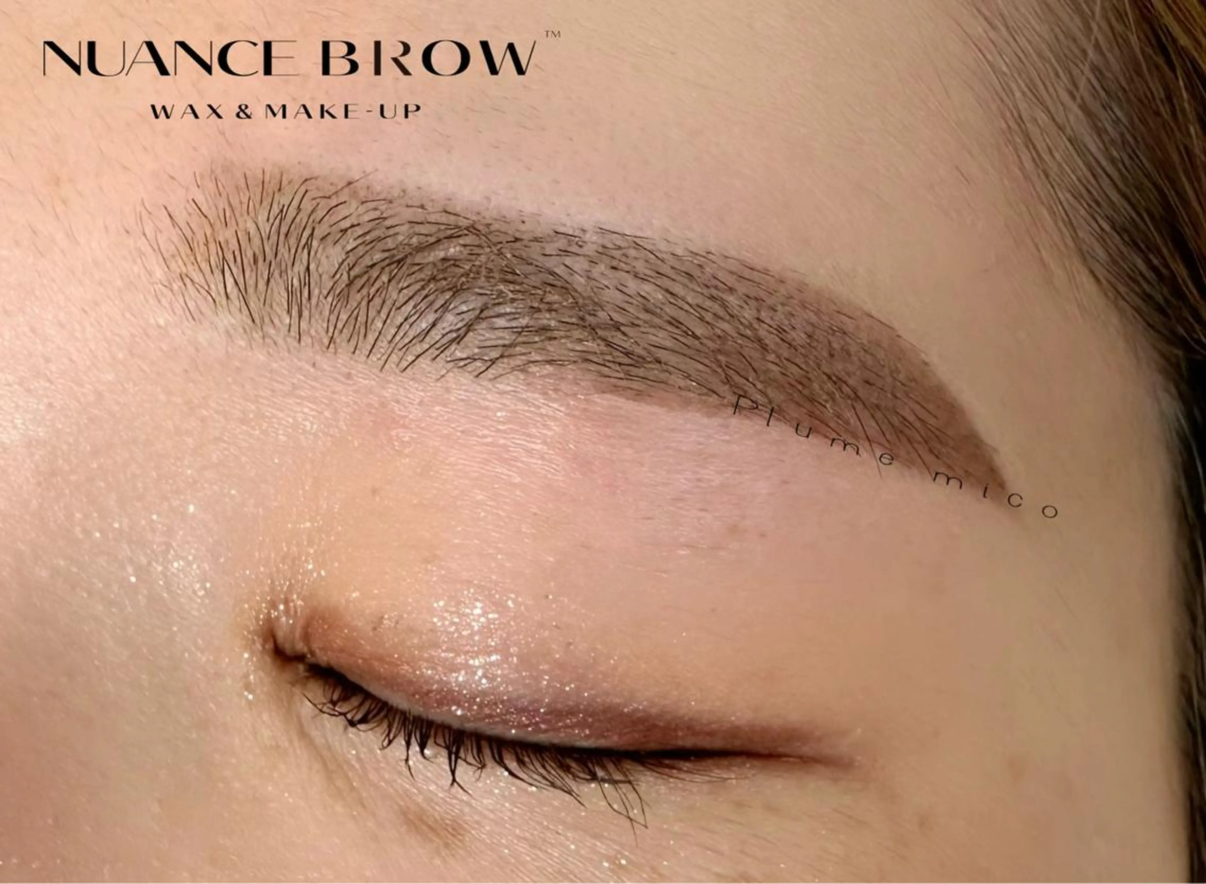 アイブロウ ワックス脱毛 Plume micoのマツエク・マツパデザイン