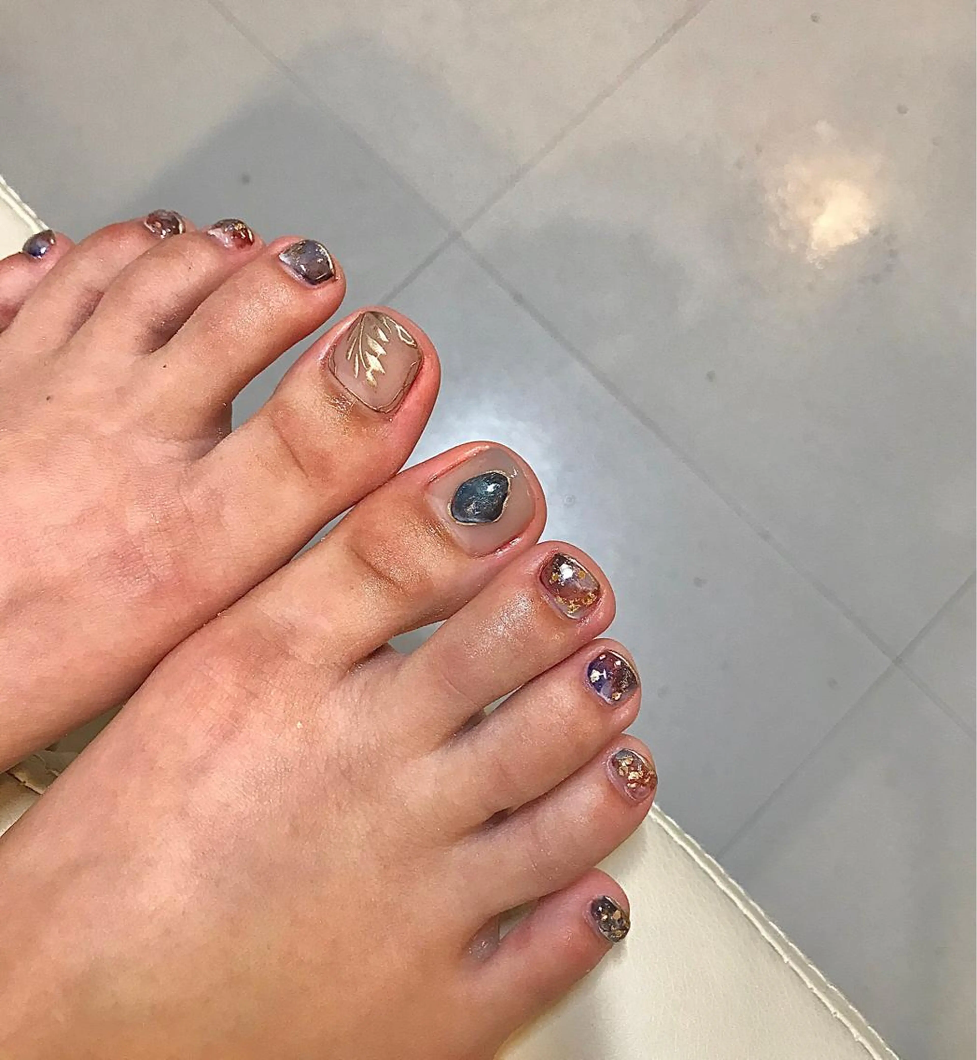 ショート カラー パーマ ヘアアレンジ メンズ キッズ ネイル nail&eye Aoのマツエク・マツパデザイン