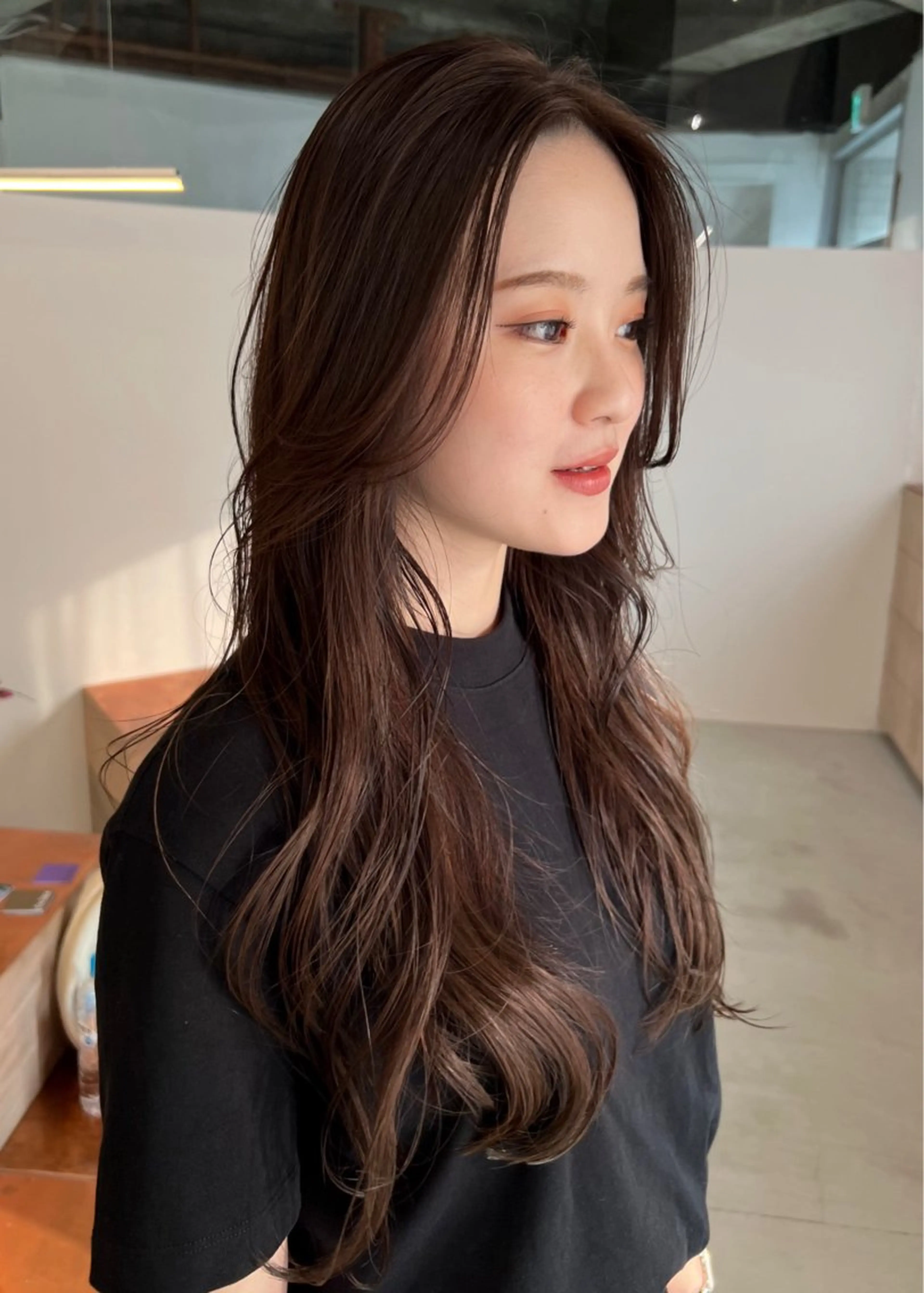 カラー the hinc所属・miyu /大阪 /レイヤーカットのヘアスタイル