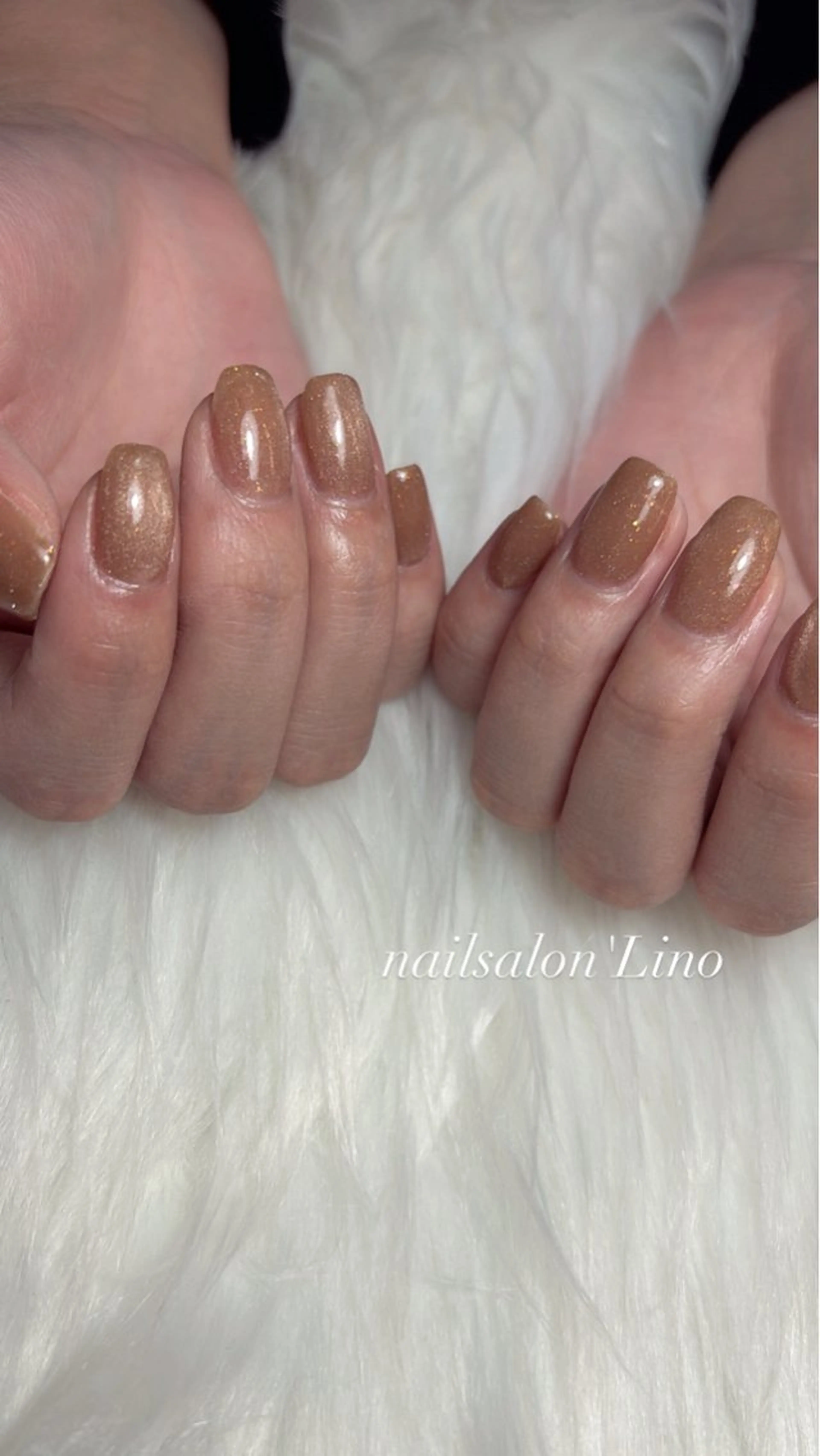 ネイル ジェルネイル ラメ(グリッター) マグネットネイル ハンドネイル Lino𓂃⟡.· Chizuruのネイルデザイン