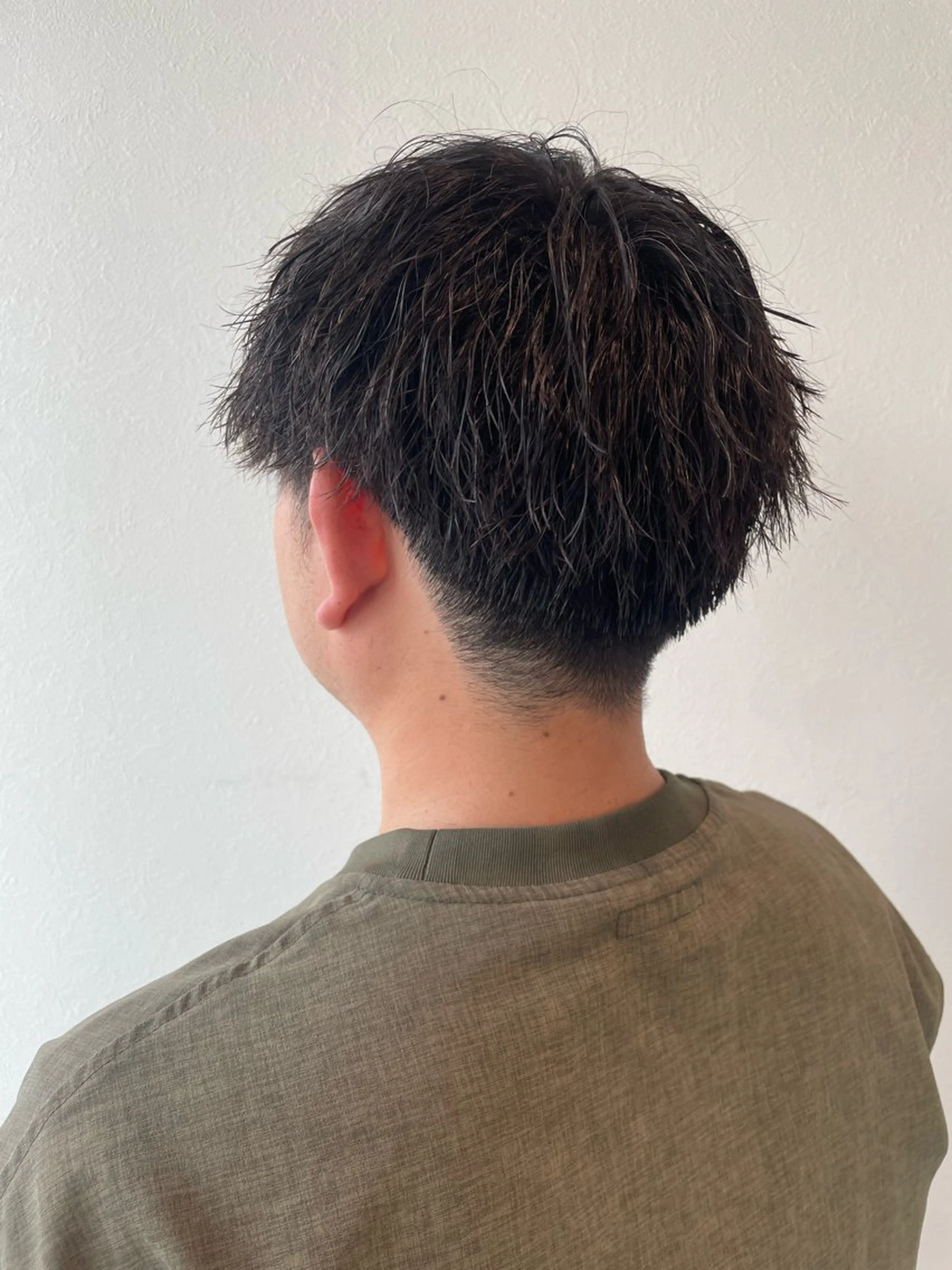 メンズ マッシュ メンズパーマ SARA古賀店 かすみ🐬🩵のヘアスタイル