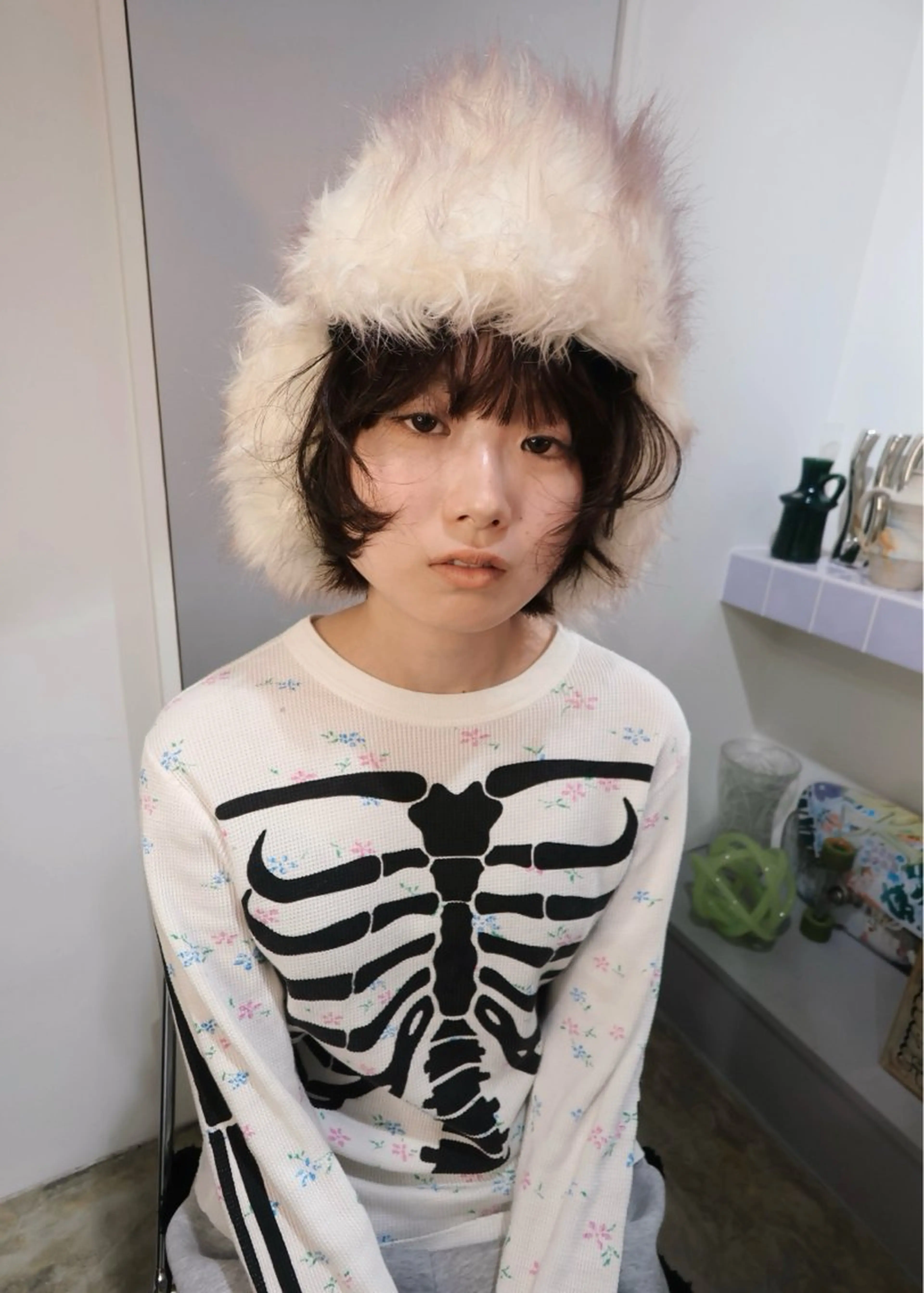 ミディアム カット ヘアカラー groovy所属・groovy SaKura/学大のヘアスタイル