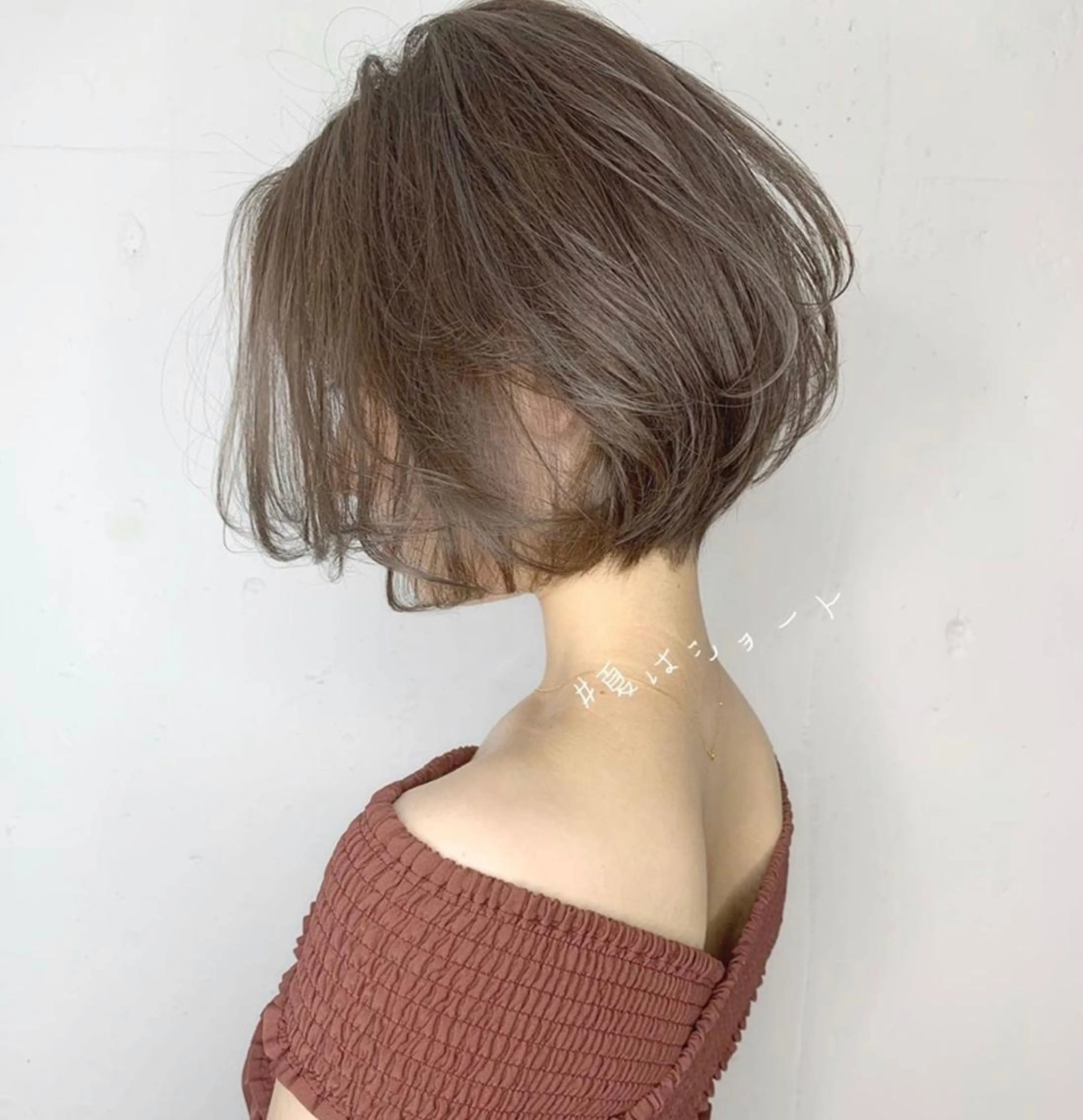 ショート カラー ショートボブ ベージュカラー ボブ ショートヘア Roid 代表✨HIROのヘアスタイル