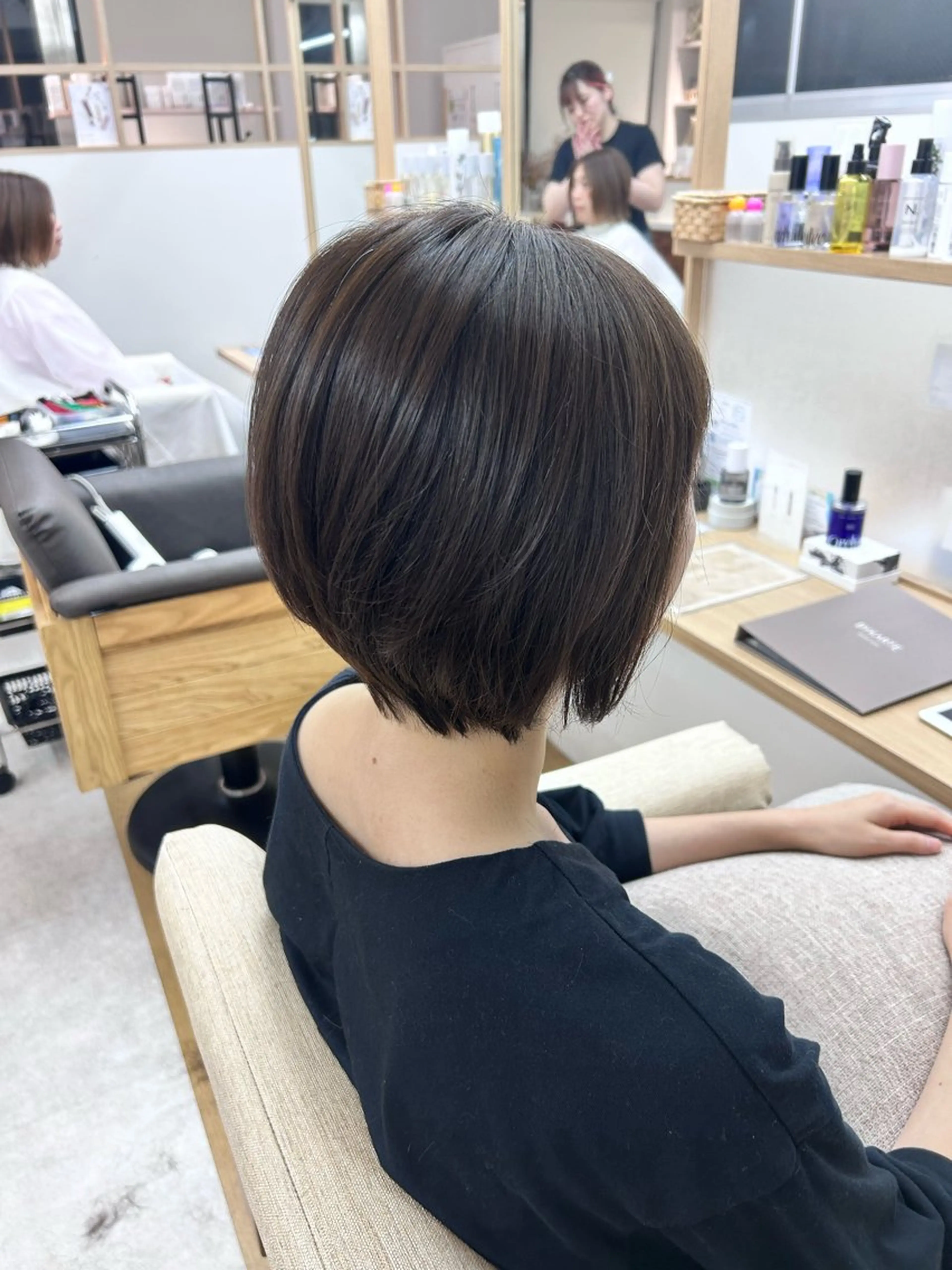 ショート ショートヘア タカムラ ミイユのヘアスタイル