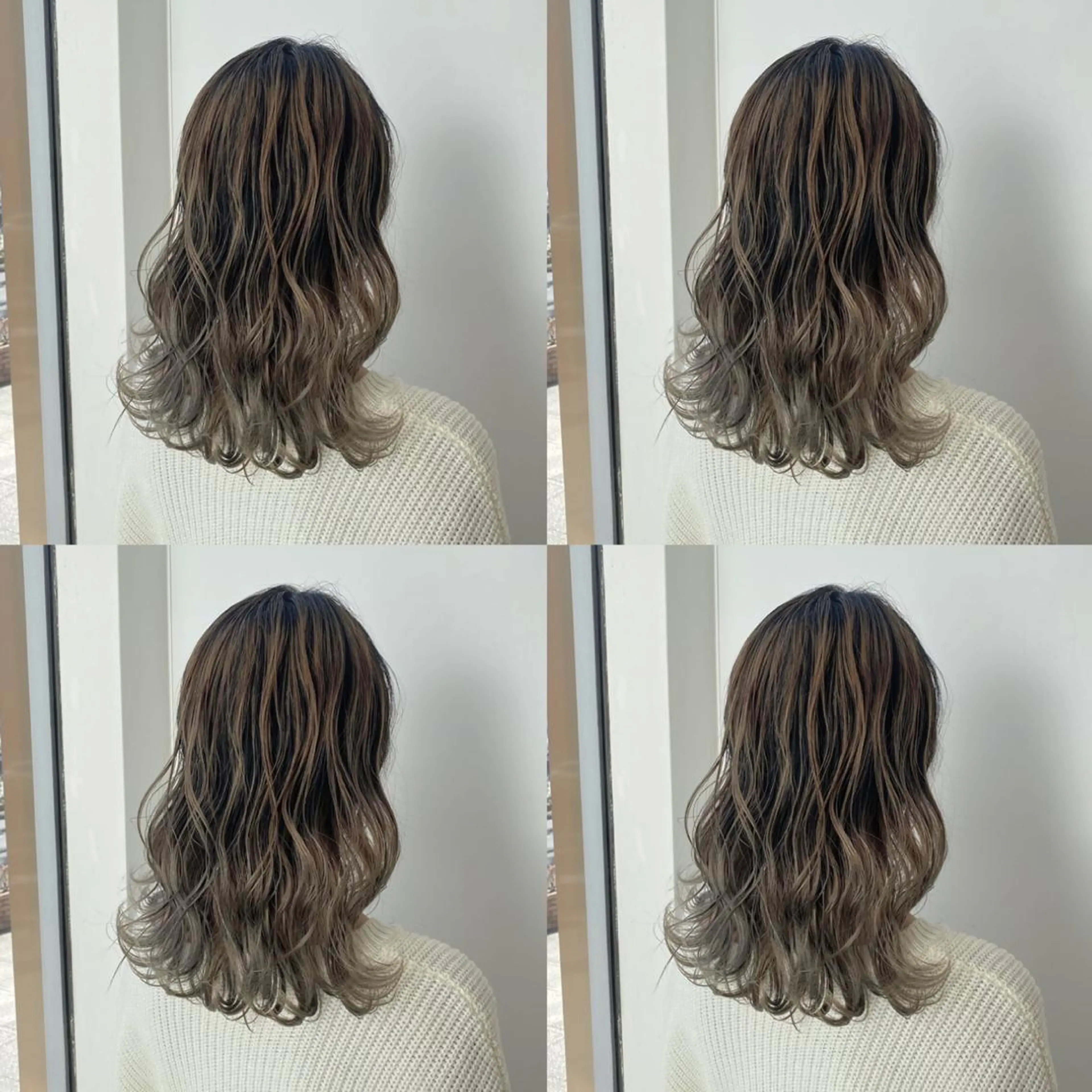 セミロング ヘアカラー トリートメント 【カラー指名No 1✨】HIBIKIのヘアスタイル