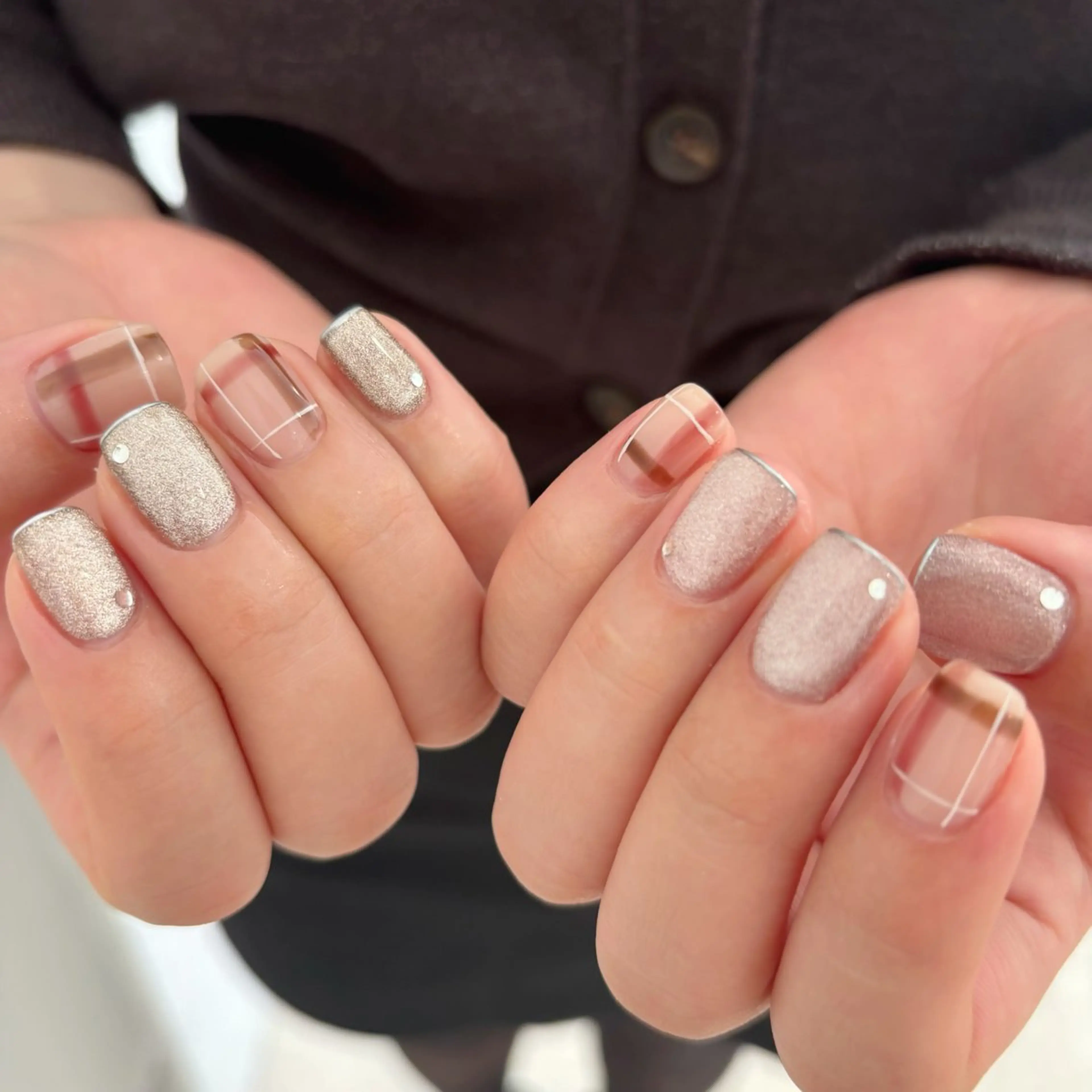 ネイル ハンドネイル nailsalon mooi.外苑前所属・-mooi.- M a h oのネイルデザイン